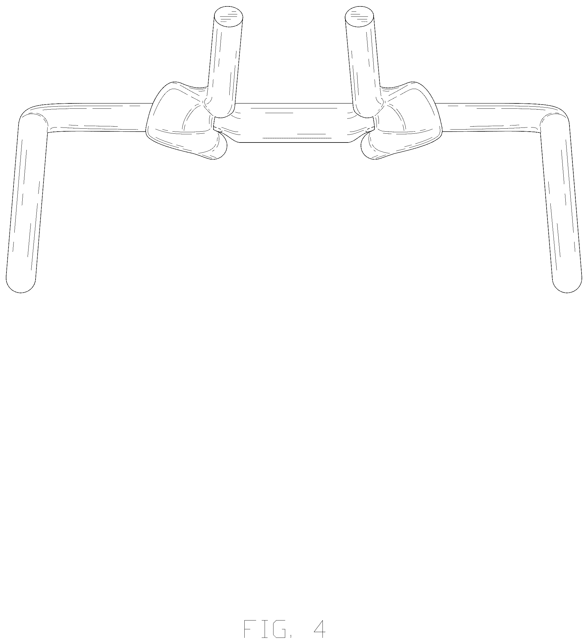 Patent USD1075601 Figure 4 – Bicycle handlebar