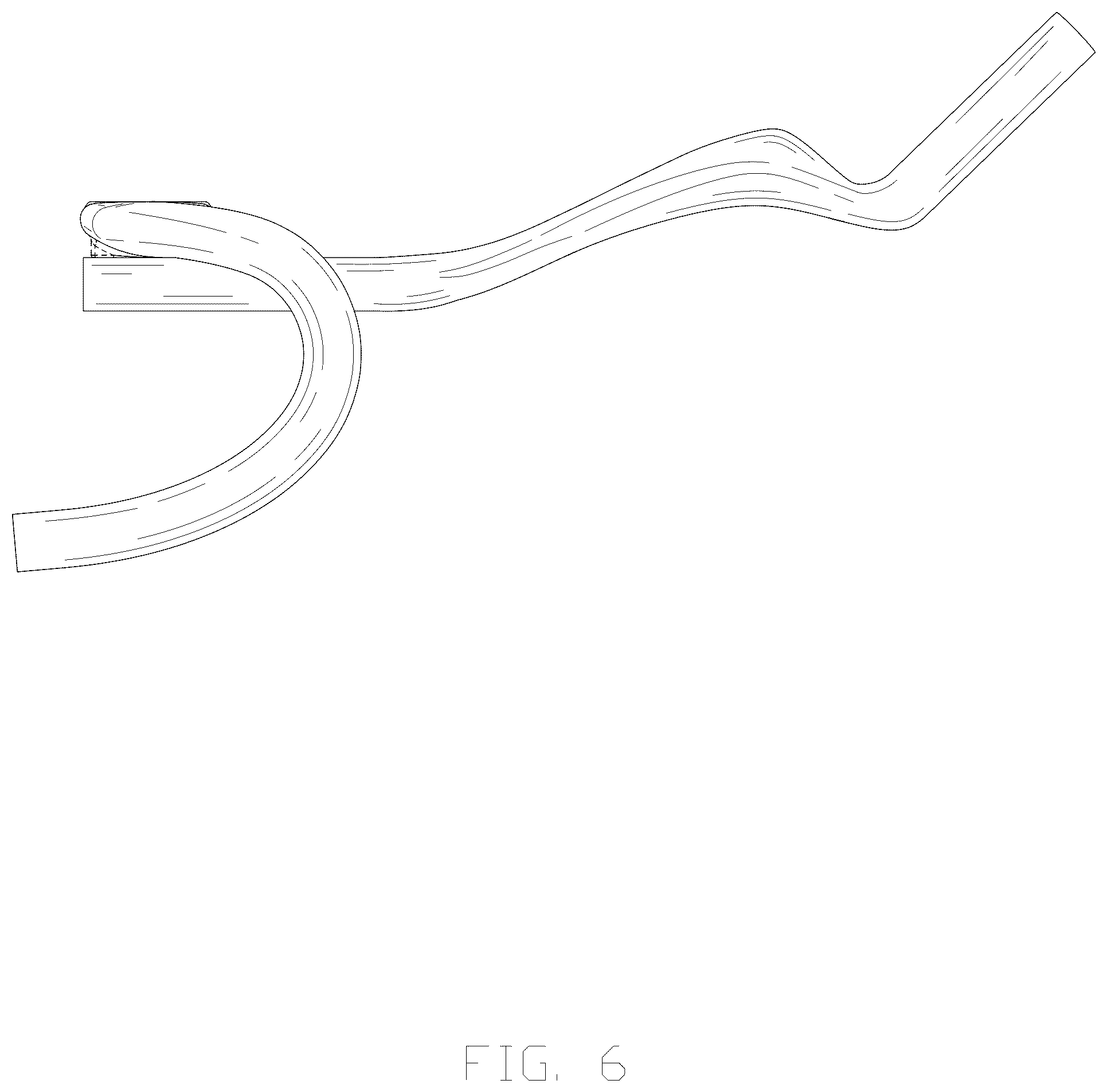 Patent USD1075601 Figure 6 – Bicycle handlebar