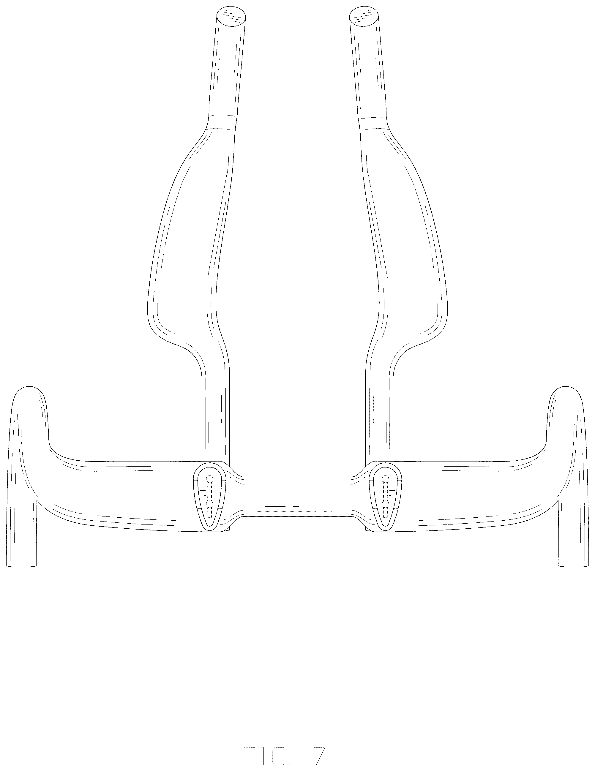 Patent USD1075601 Figure 7 – Bicycle handlebar