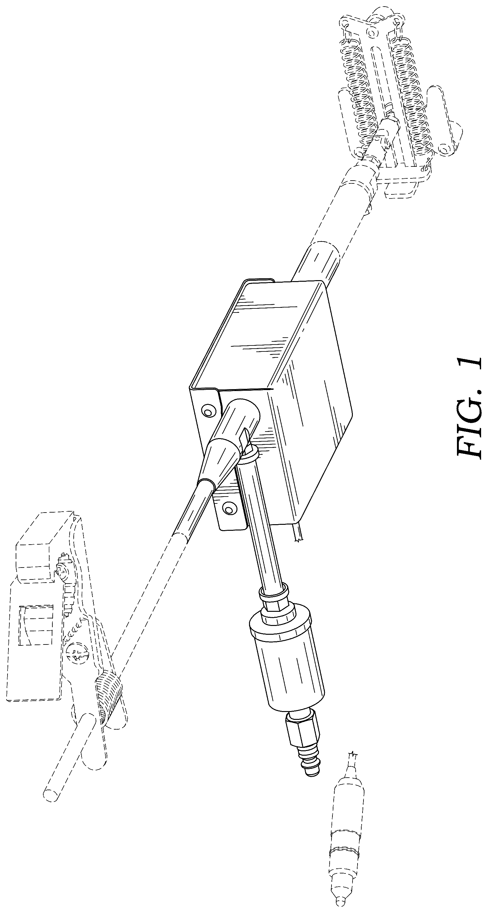 Patent USD1075603 — Pedal actuator — Figure 1