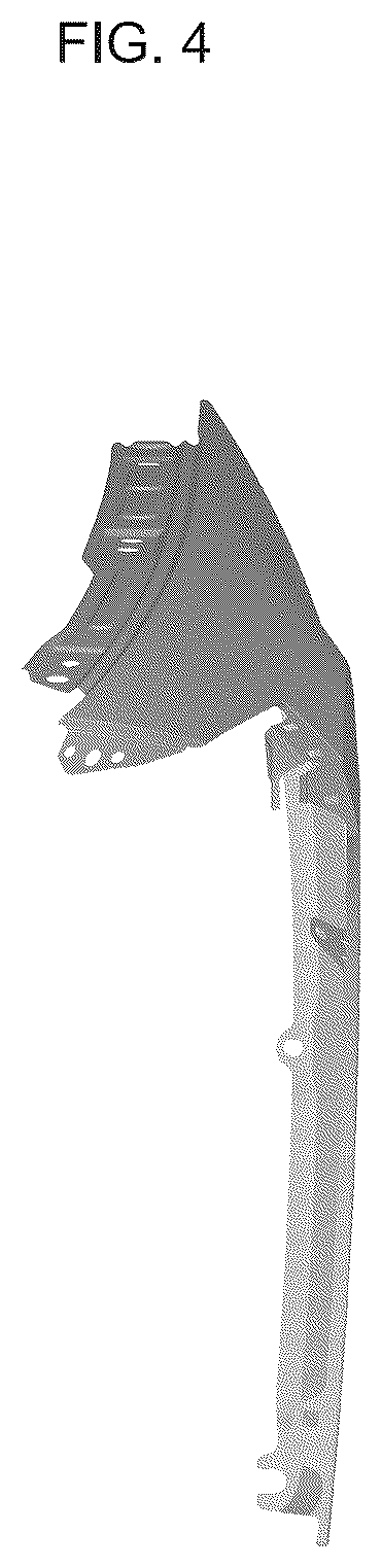 Patent USD1075604 Figure 4 – Fender panel for automobiles