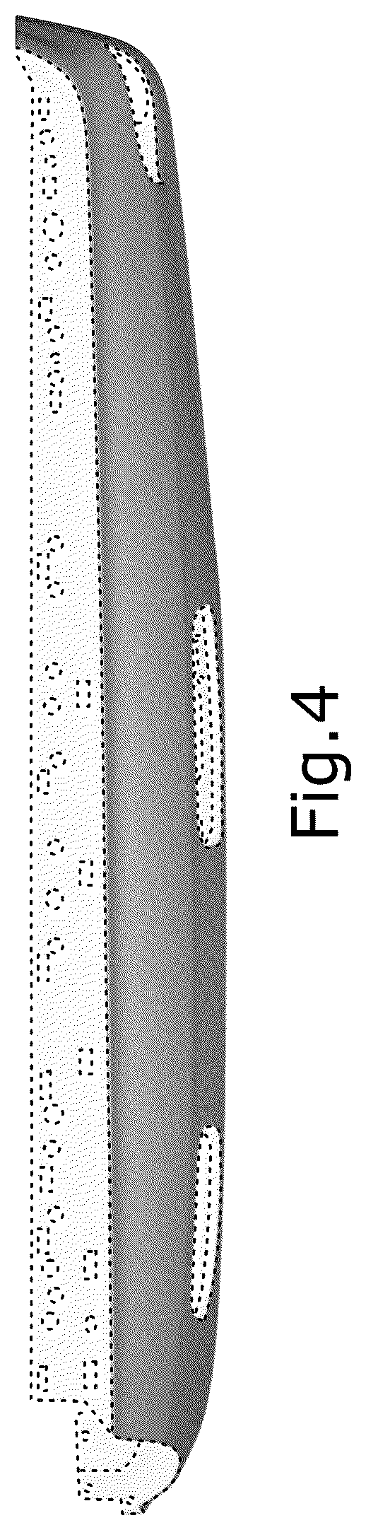 Patent USD1075605 Figure 4 – Vehicle pickup box outer panel