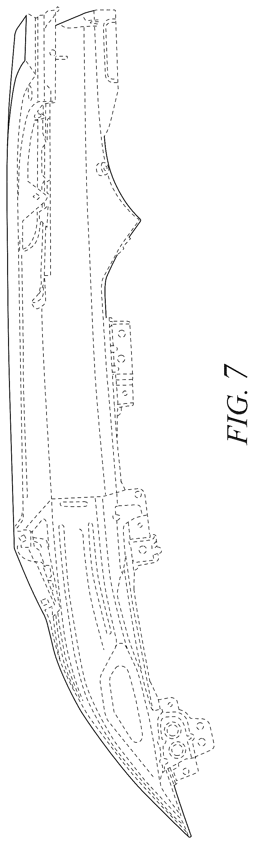 Patent USD1075606 Figure 7 – Vehicle fender