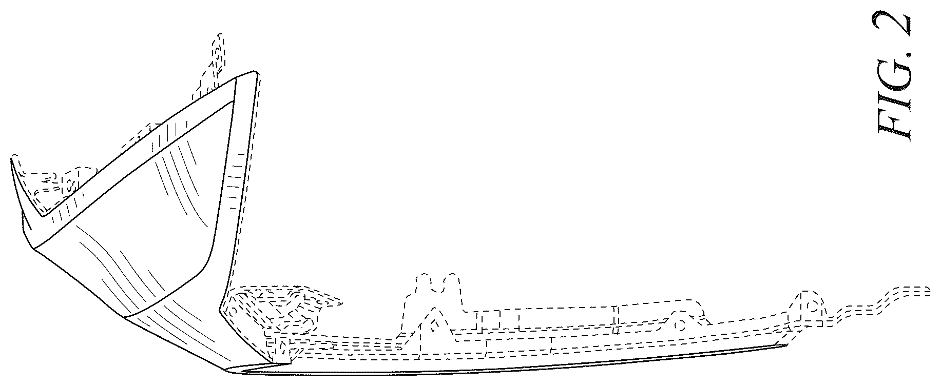 Patent USD1075607 Figure 2 – Vehicle fender