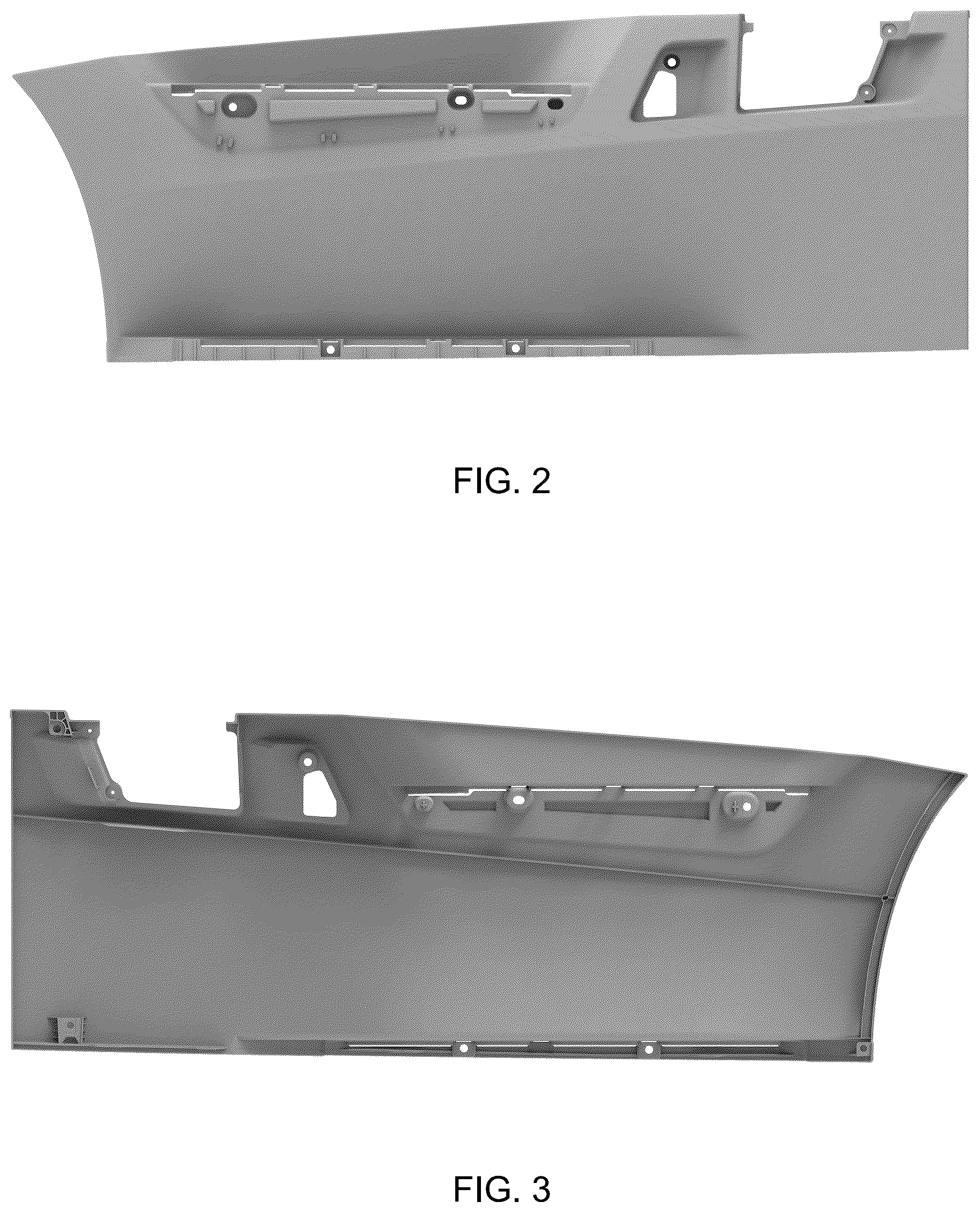 Patent USD1075609 Figure 2 – Fairing for vehicle