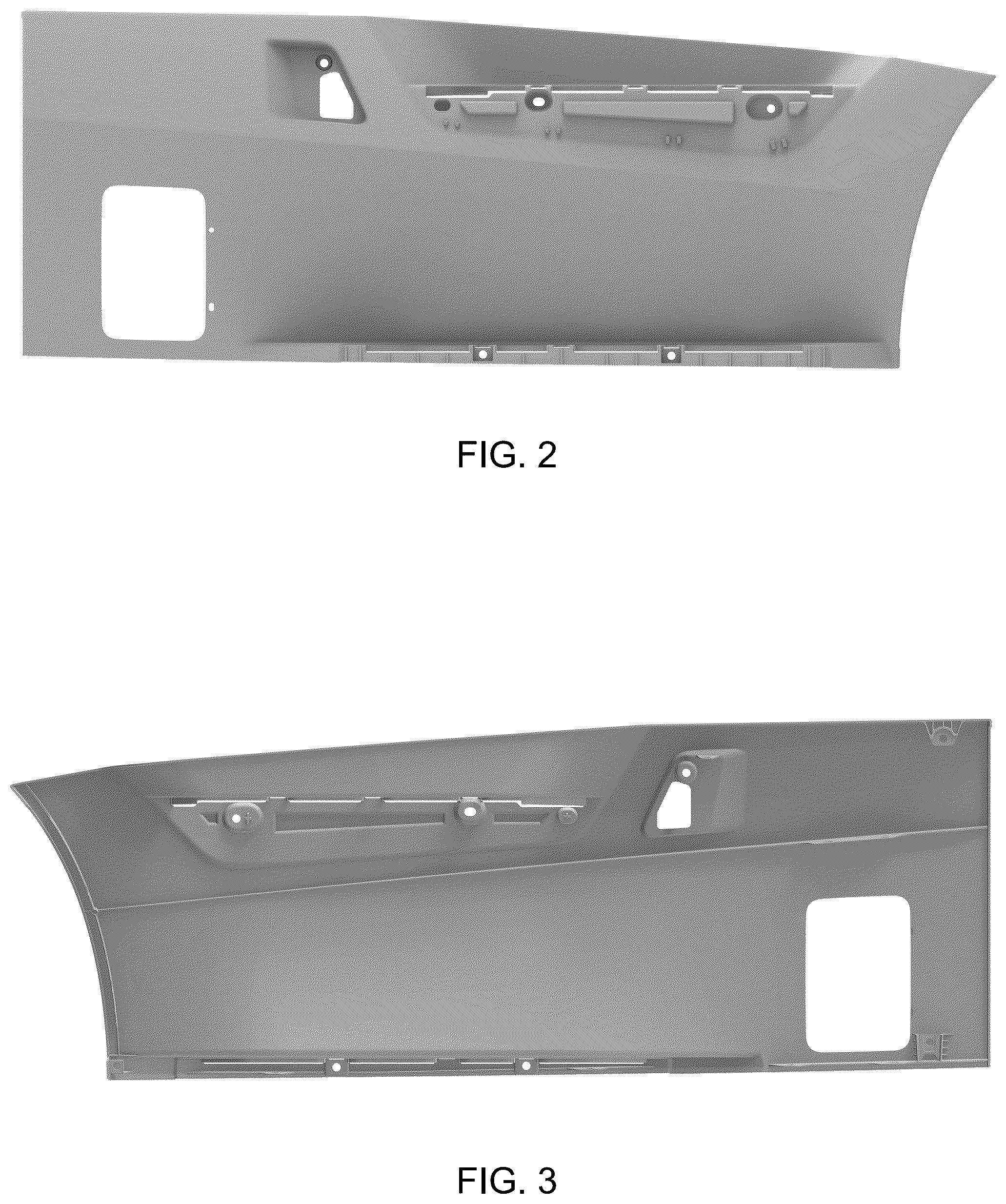 Patent USD1075610 Figure 2 – Fairing for vehicle