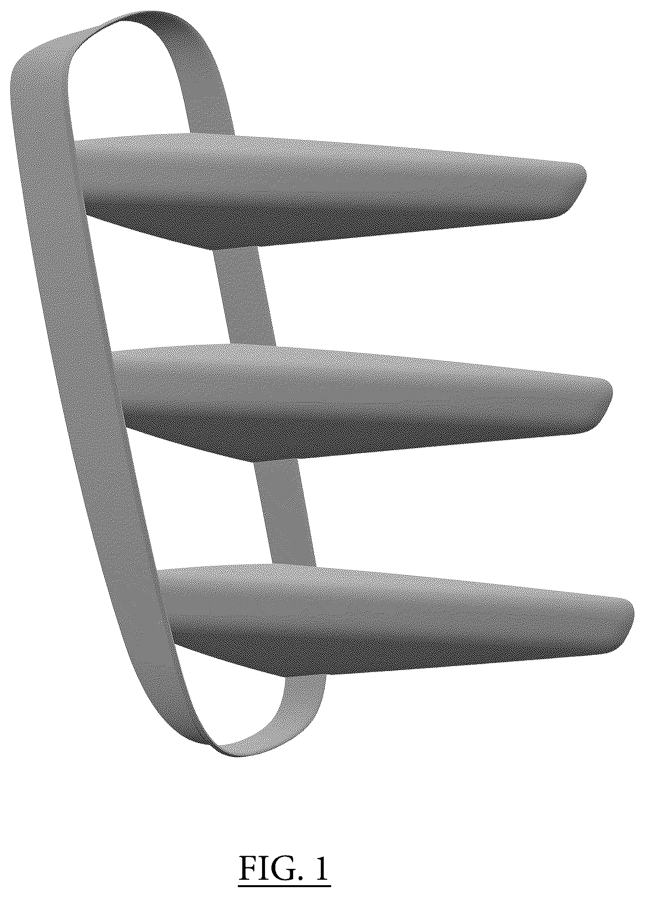 Patent USD1075612 Figure 1 – Vehicle front bumper insert