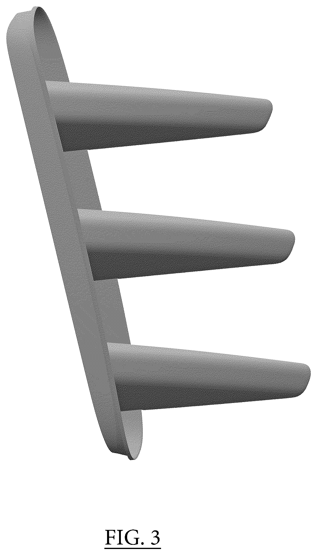 Patent USD1075612 Figure 3 – Vehicle front bumper insert