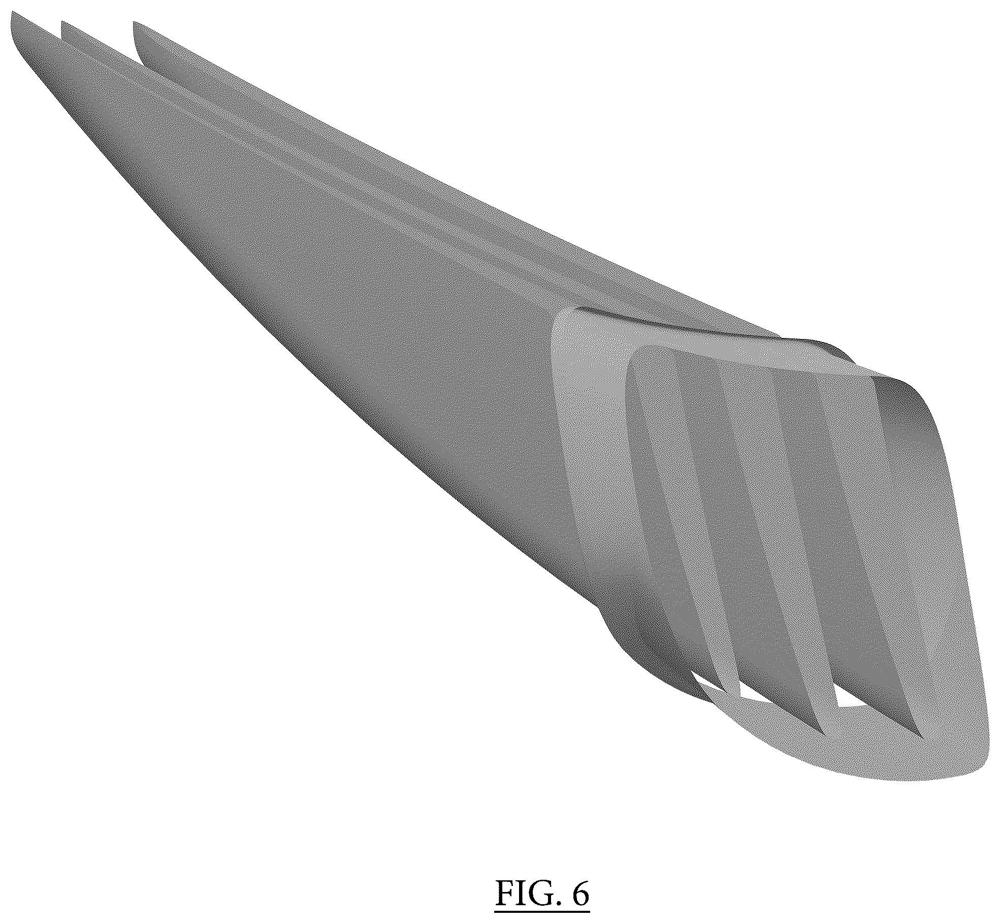 Patent USD1075612 Figure 6 – Vehicle front bumper insert