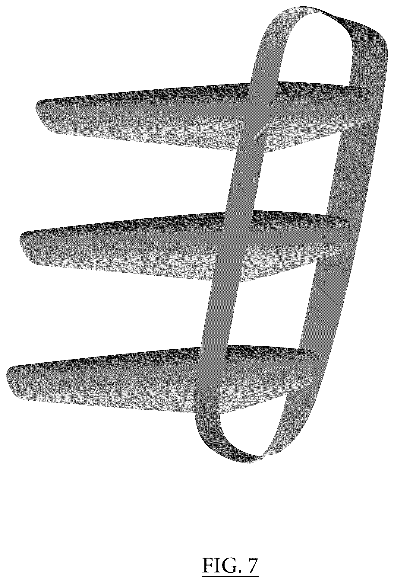 Patent USD1075612 Figure 7 – Vehicle front bumper insert