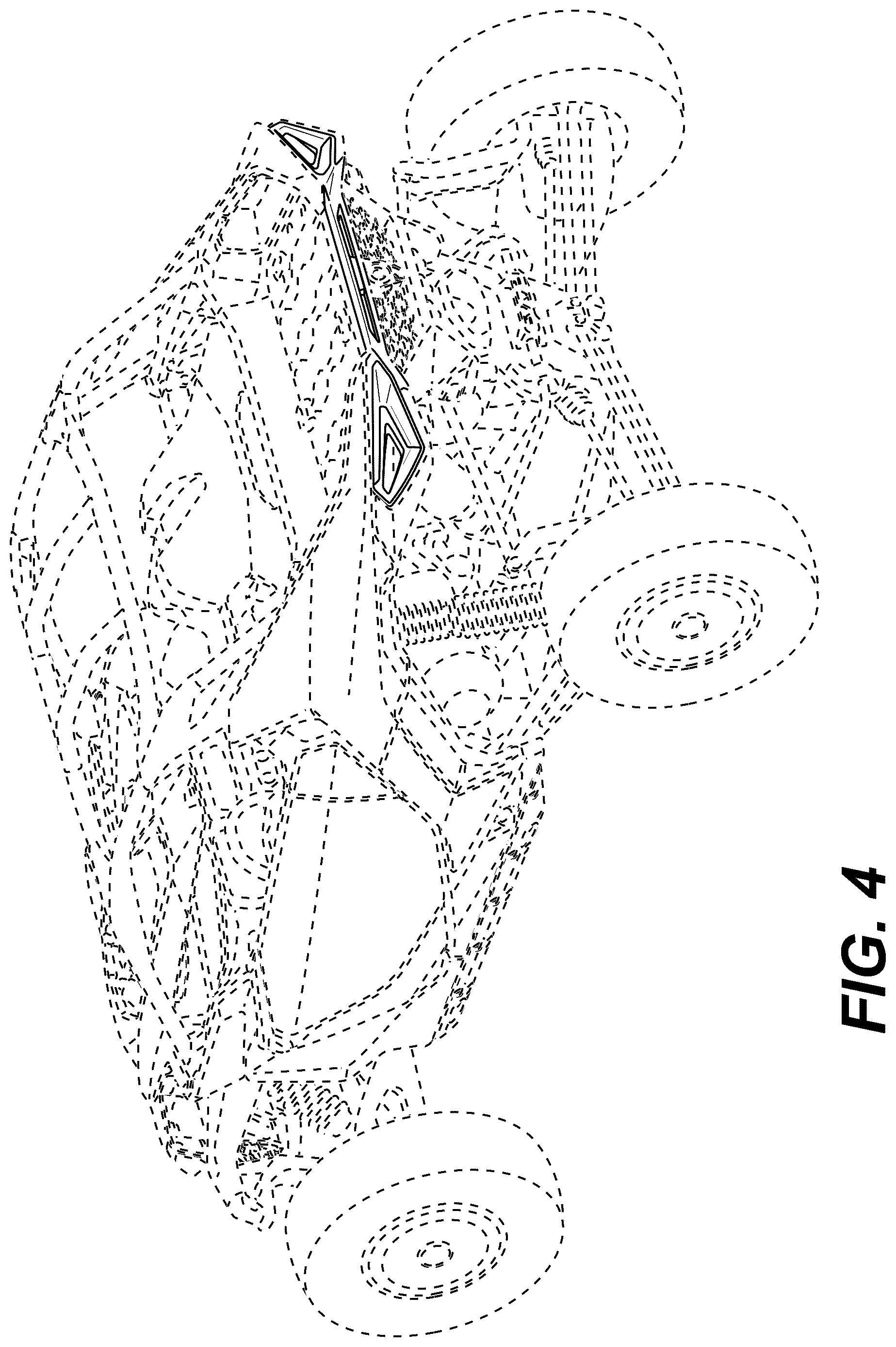 Patent USD1075613 Figure 4 – Vehicle rear fascia