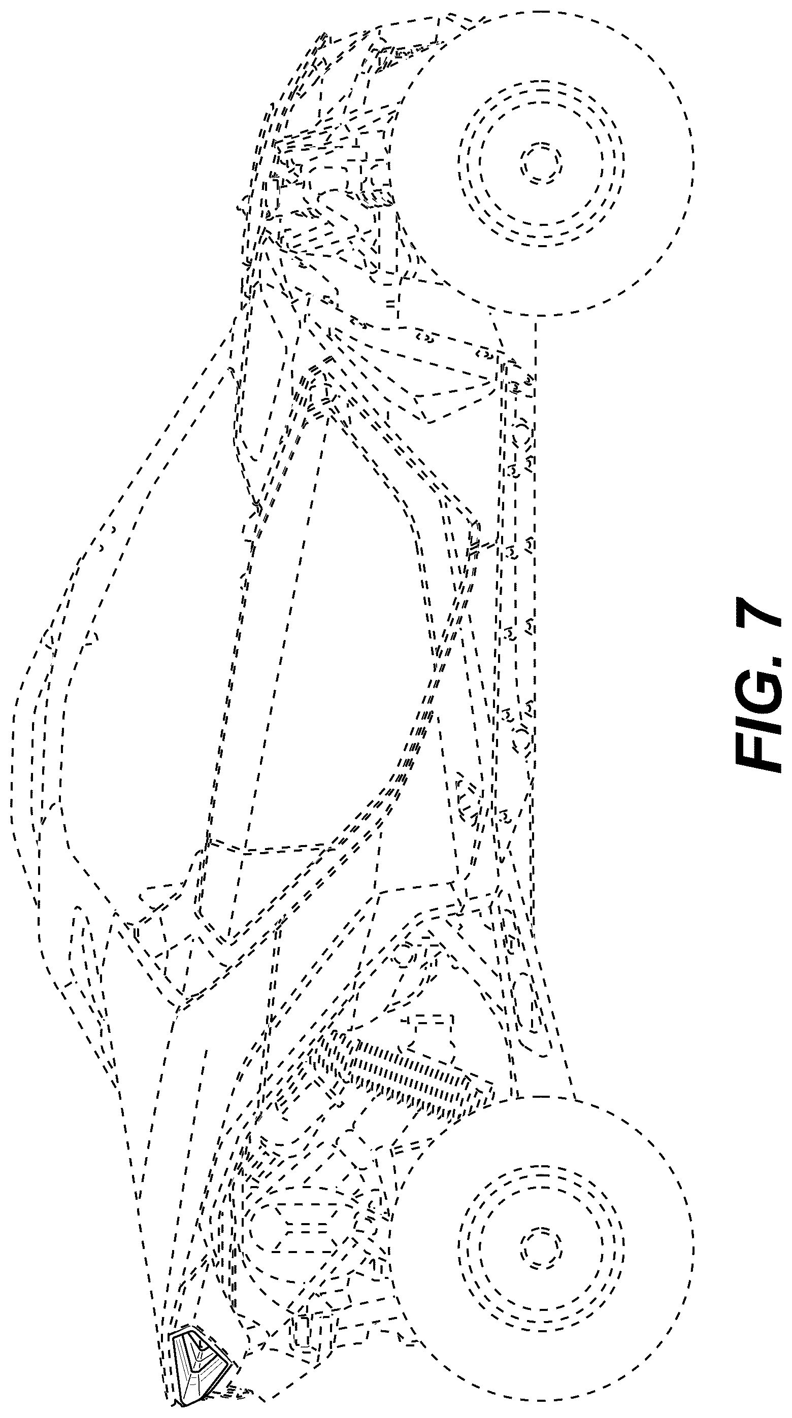 Patent USD1075613 Figure 7 – Vehicle rear fascia