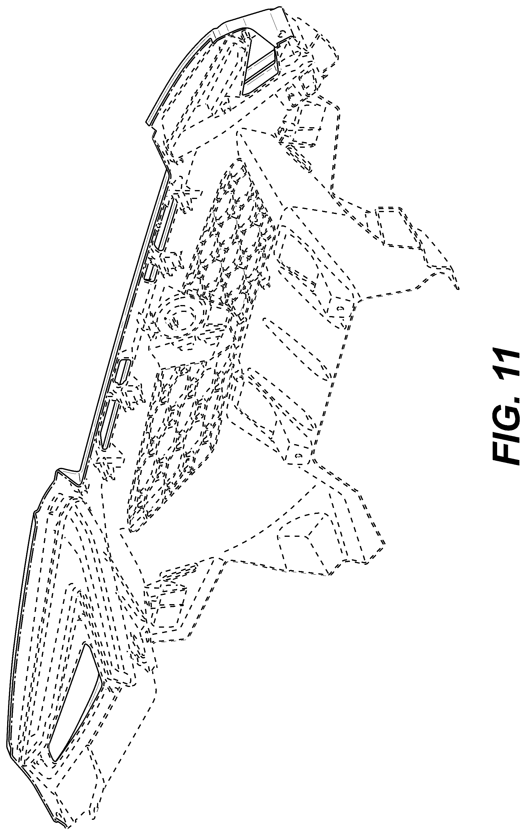 Patent USD1075613 Figure 11 – Vehicle rear fascia