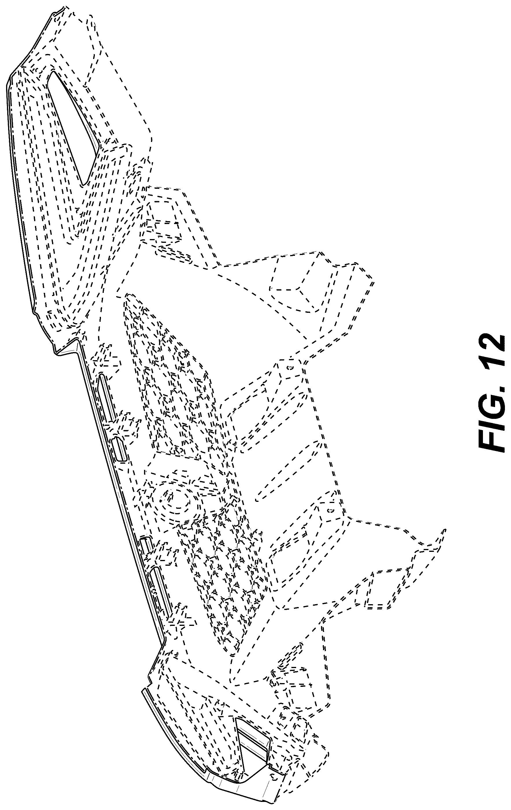 Patent USD1075613 Figure 12 – Vehicle rear fascia
