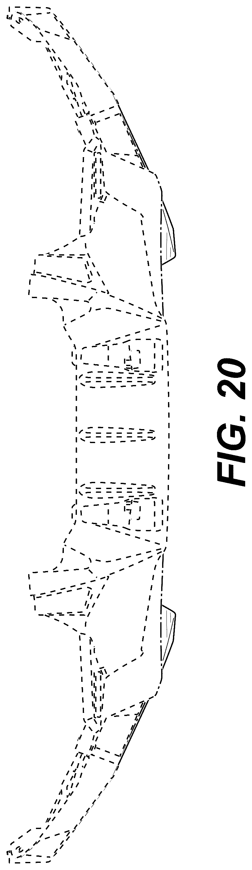 Patent USD1075613 Figure 20 – Vehicle rear fascia