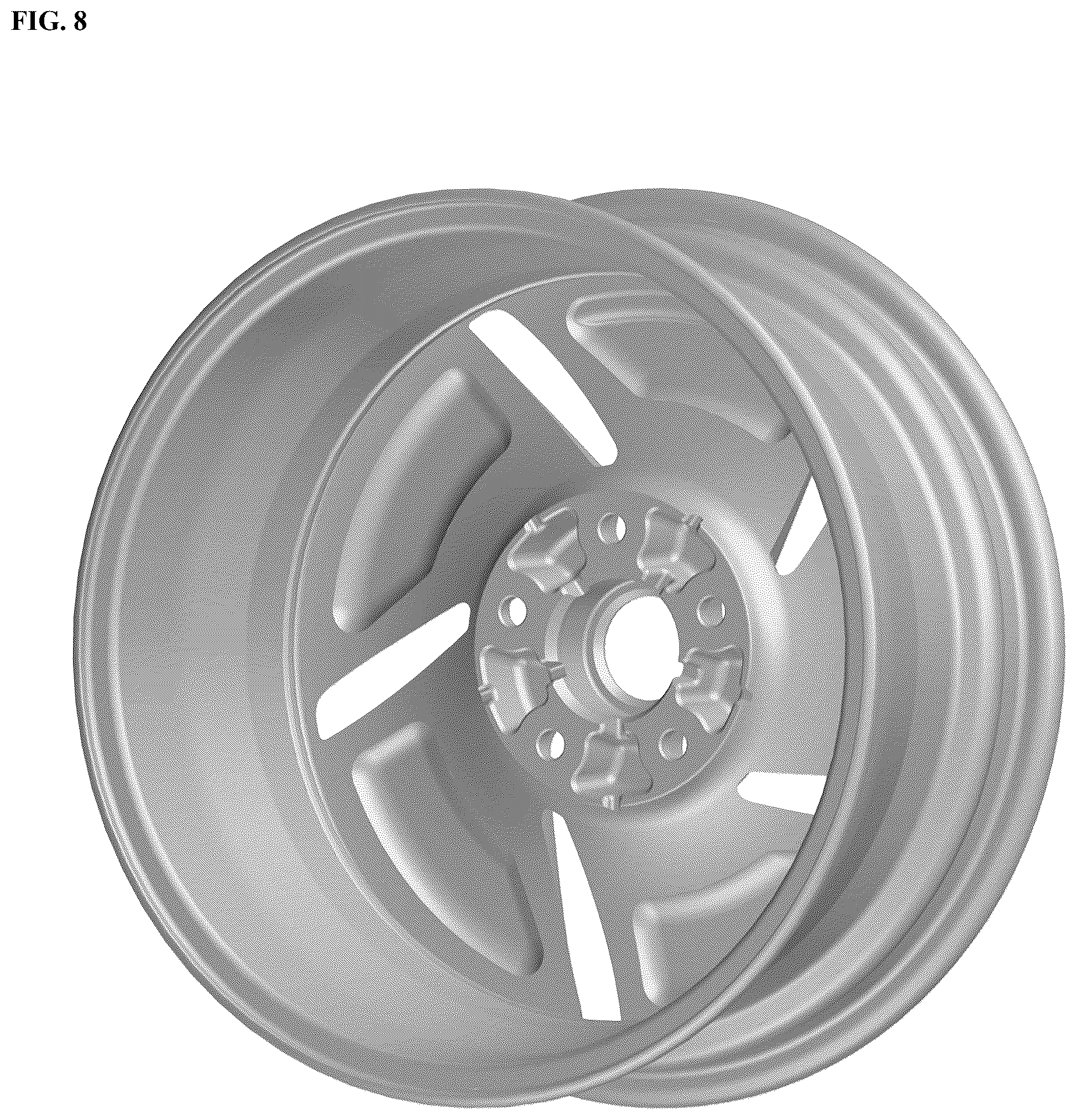 Patent USD1075616 Figure 8 – Wheel for automobile