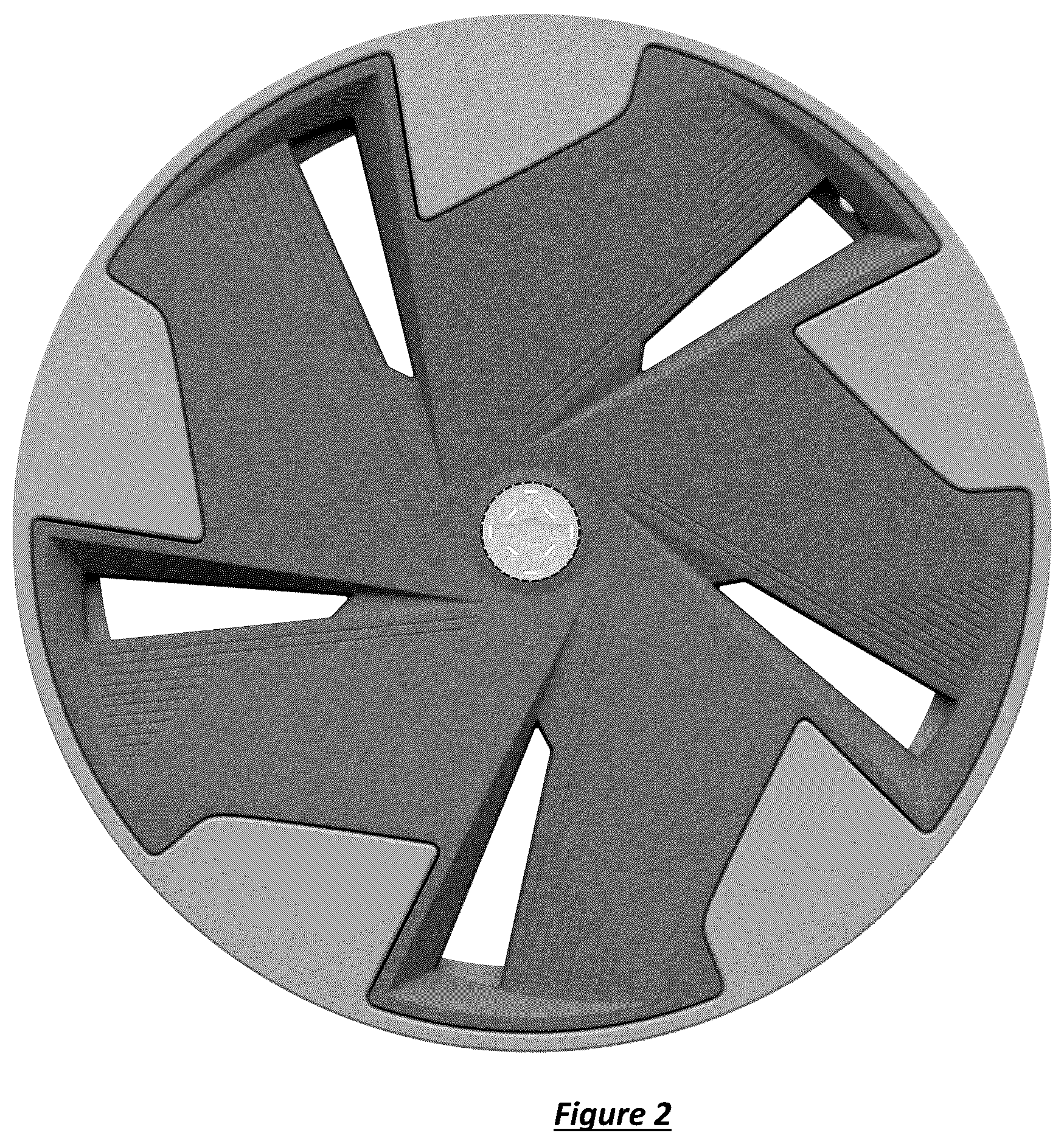 Patent USD1075619 Figure 2 – Rim