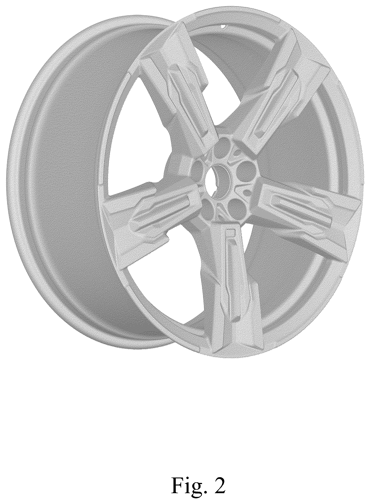 Patent USD1075620 Figure 2 – Vehicle wheel, toy vehicle wheel, and/or replicas thereof