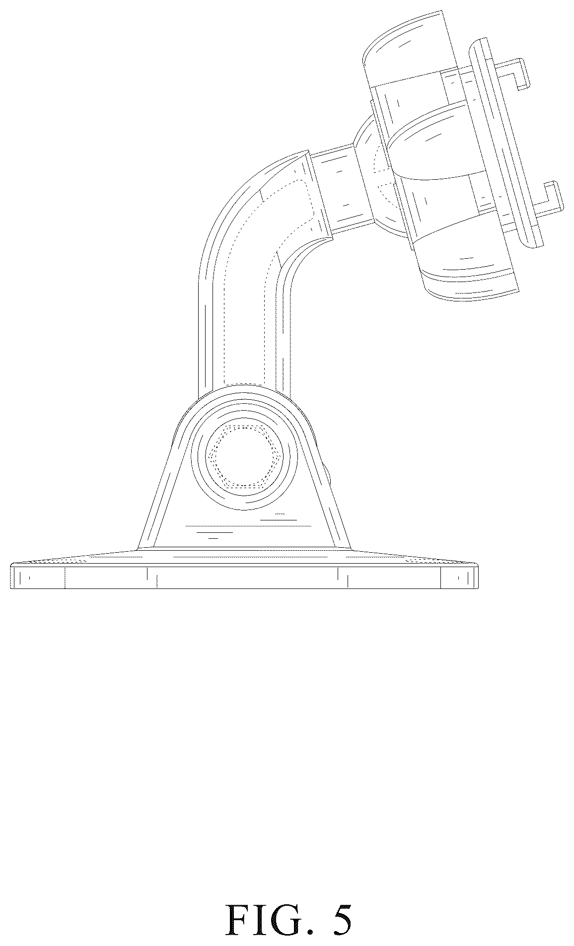 Patent USD1075623 Figure 5 – Vehicle bracket