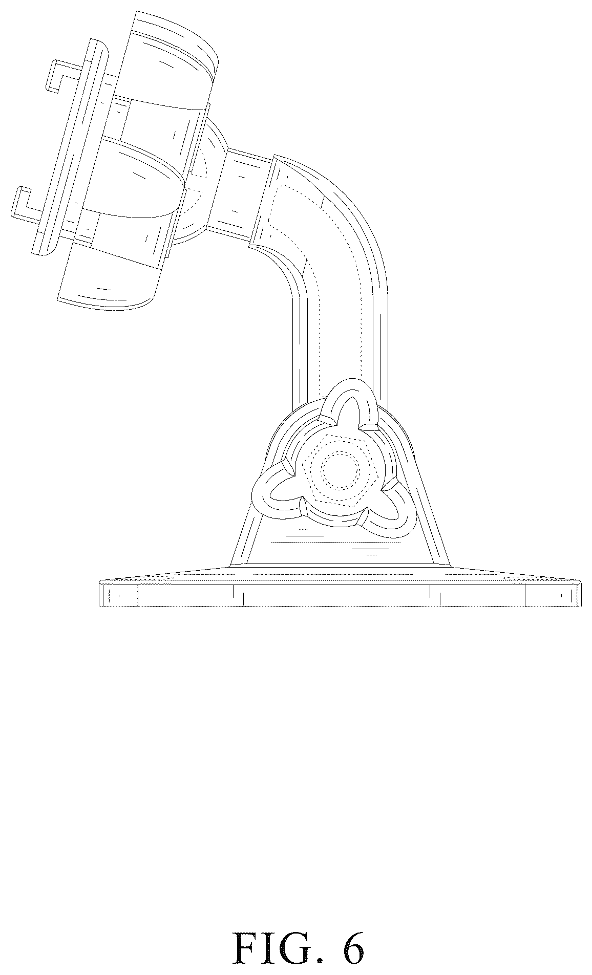 Patent USD1075623 Figure 6 – Vehicle bracket