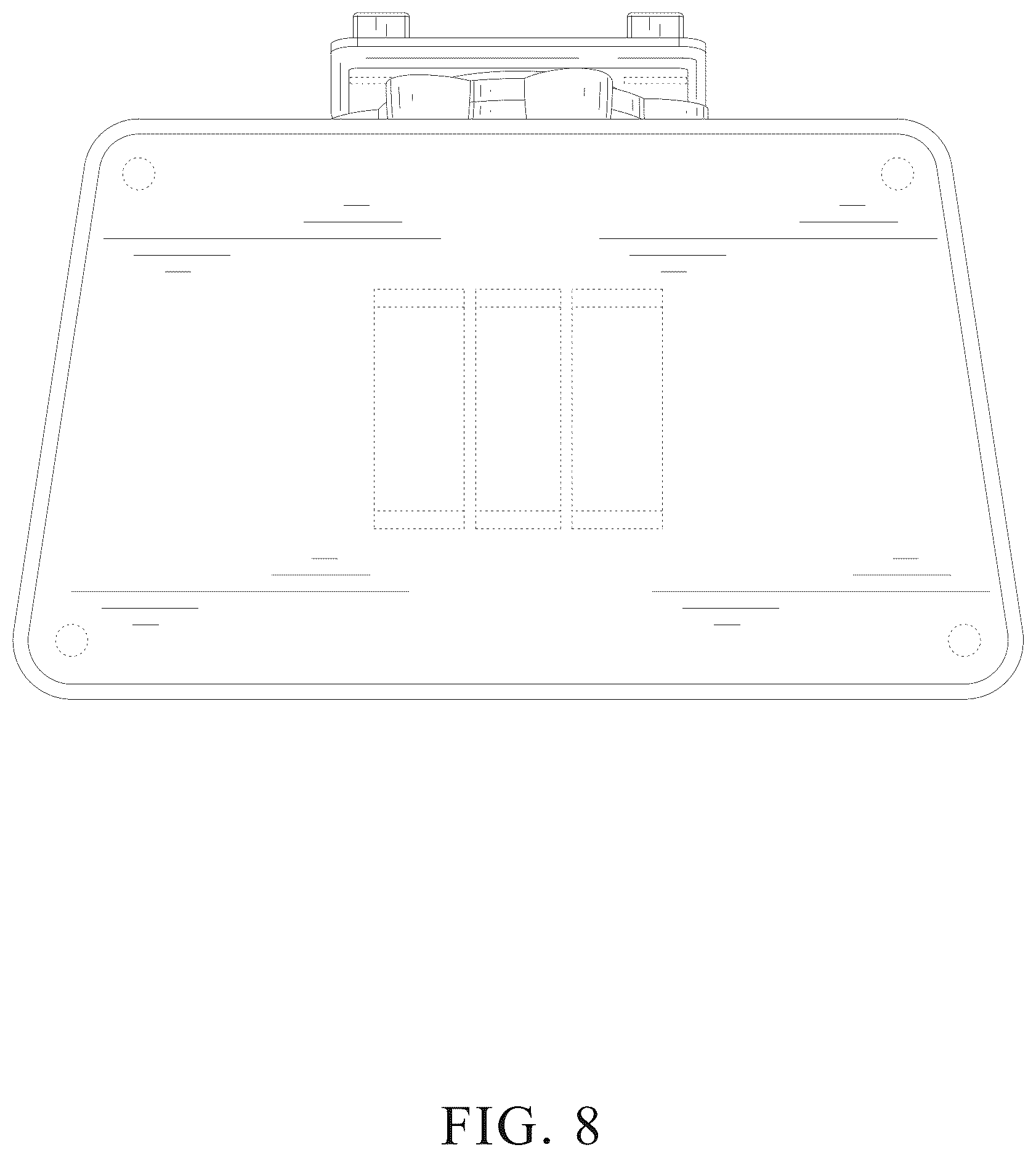Patent USD1075623 Figure 8 – Vehicle bracket