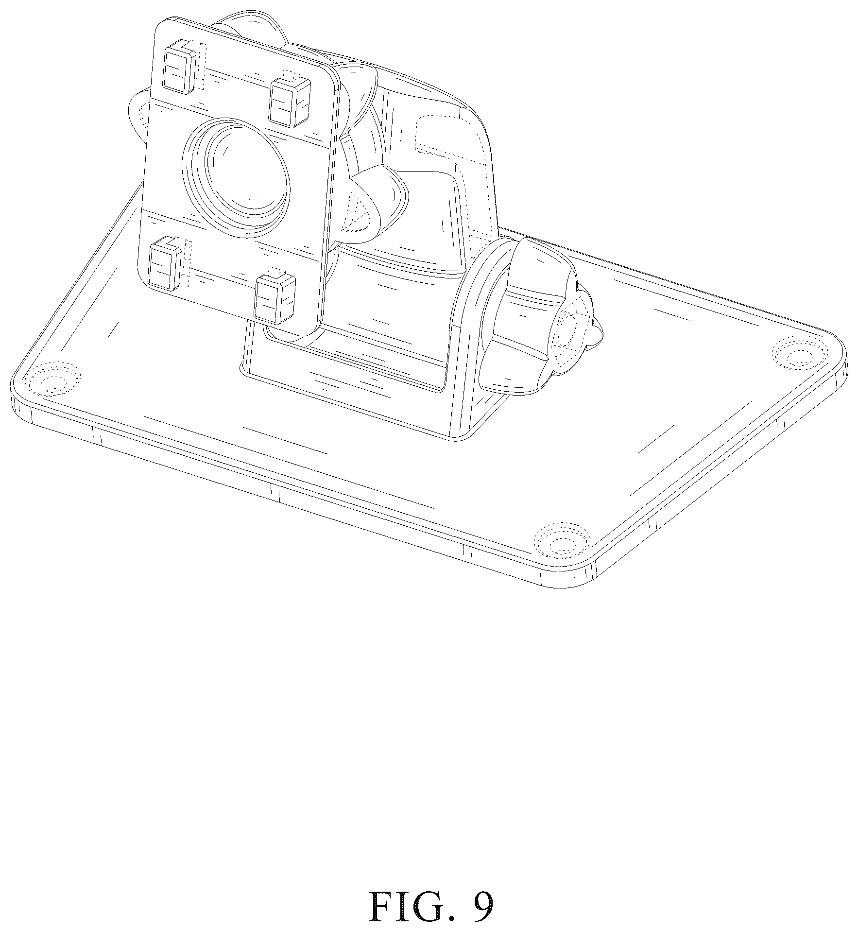 Patent USD1075623 Figure 9 – Vehicle bracket