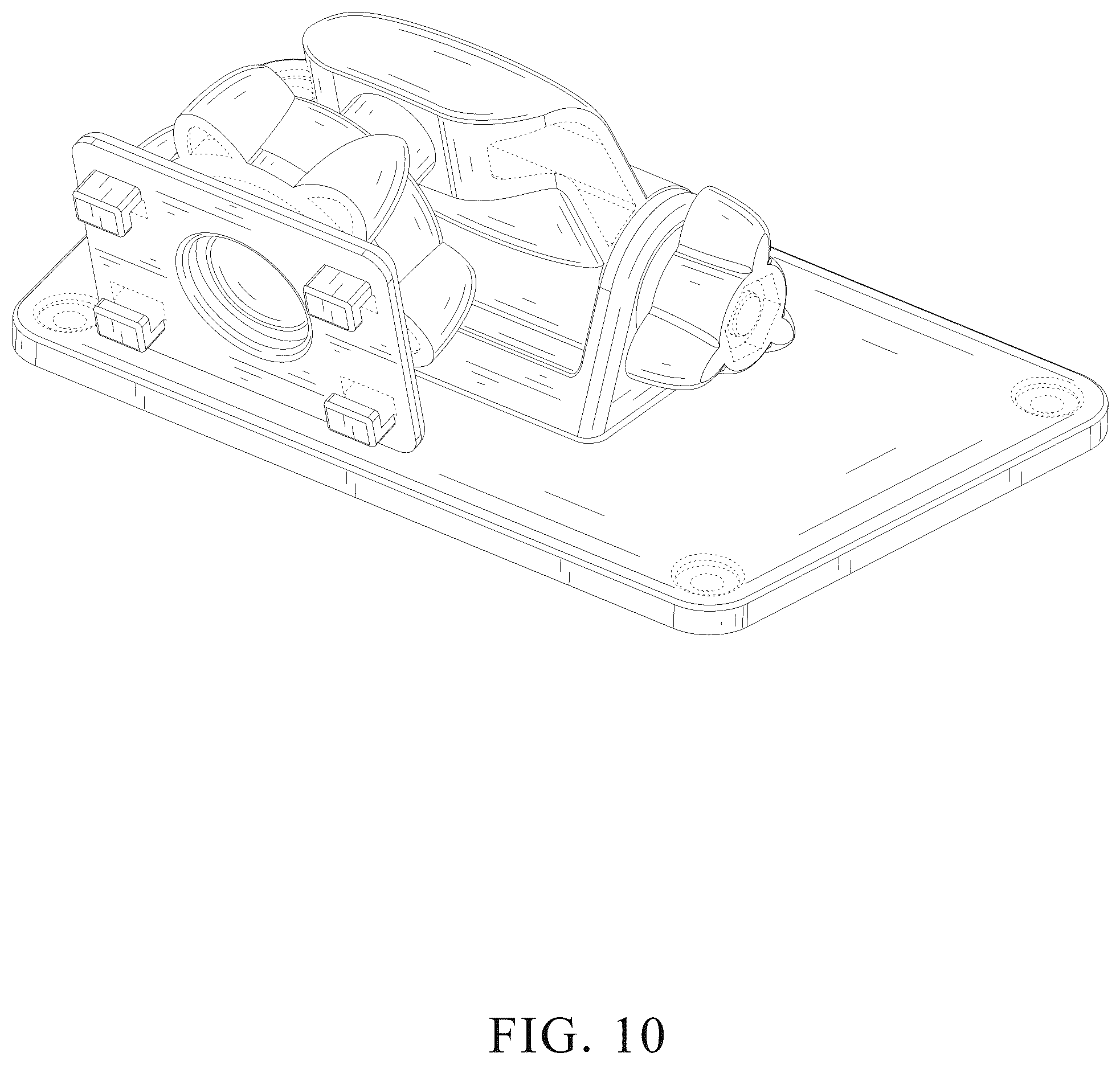 Patent USD1075623 Figure 10 – Vehicle bracket