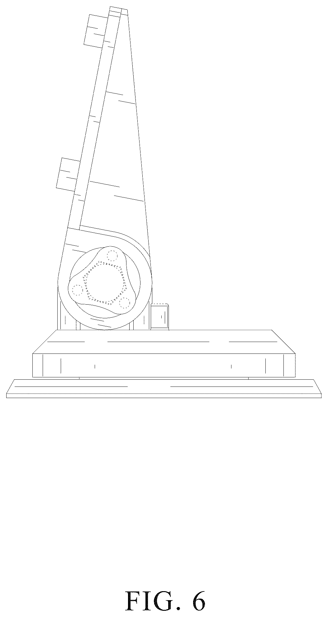 Patent USD1075624 Figure 6 – Vehicle bracket