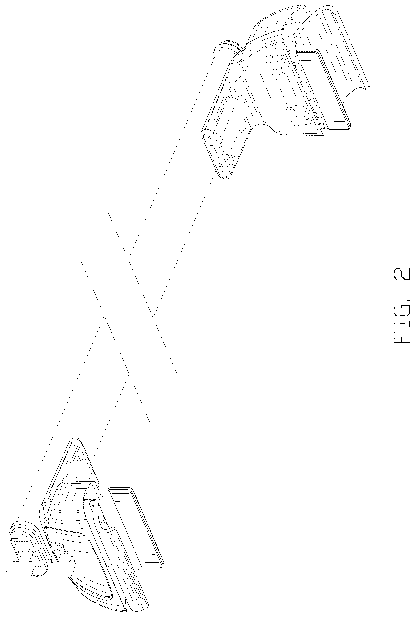 Patent USD1075625 Figure 2 – Vehicle roof rack