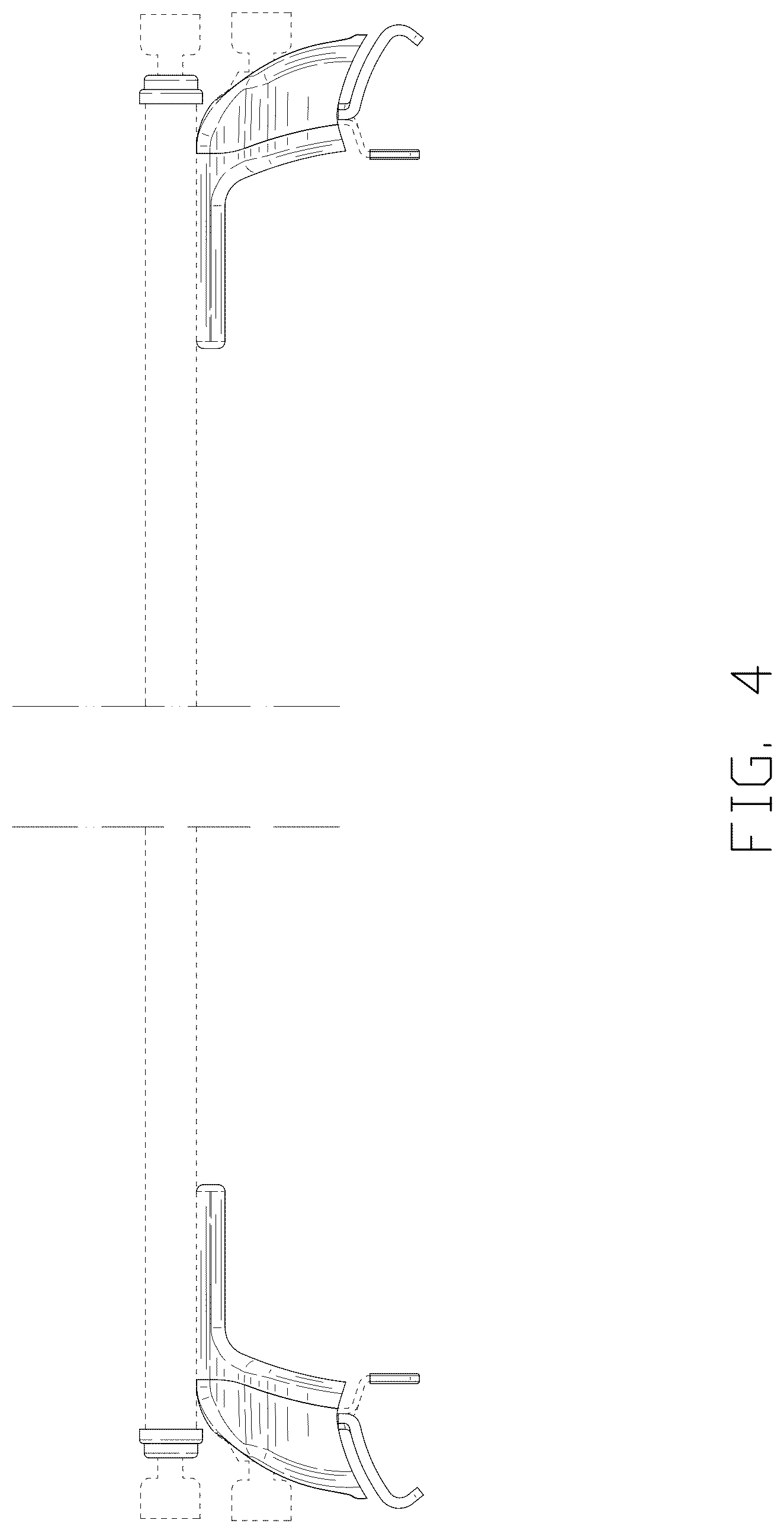 Patent USD1075625 Figure 4 – Vehicle roof rack