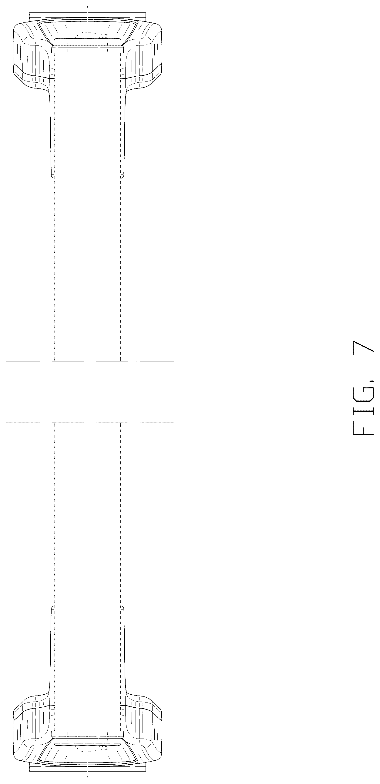 Patent USD1075625 Figure 7 – Vehicle roof rack
