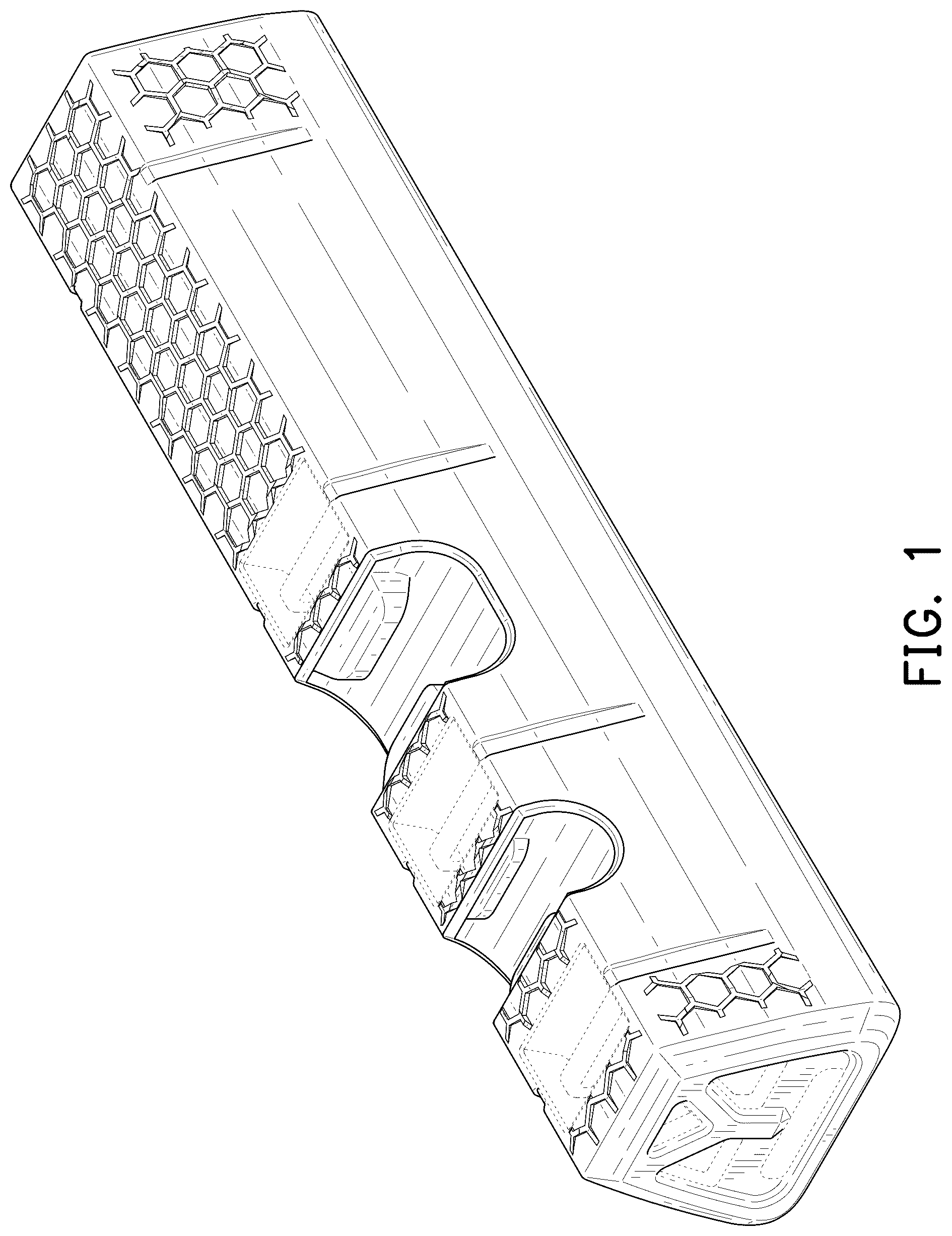 Patent USD1075626 — Vehicle roof rack — Figure 1