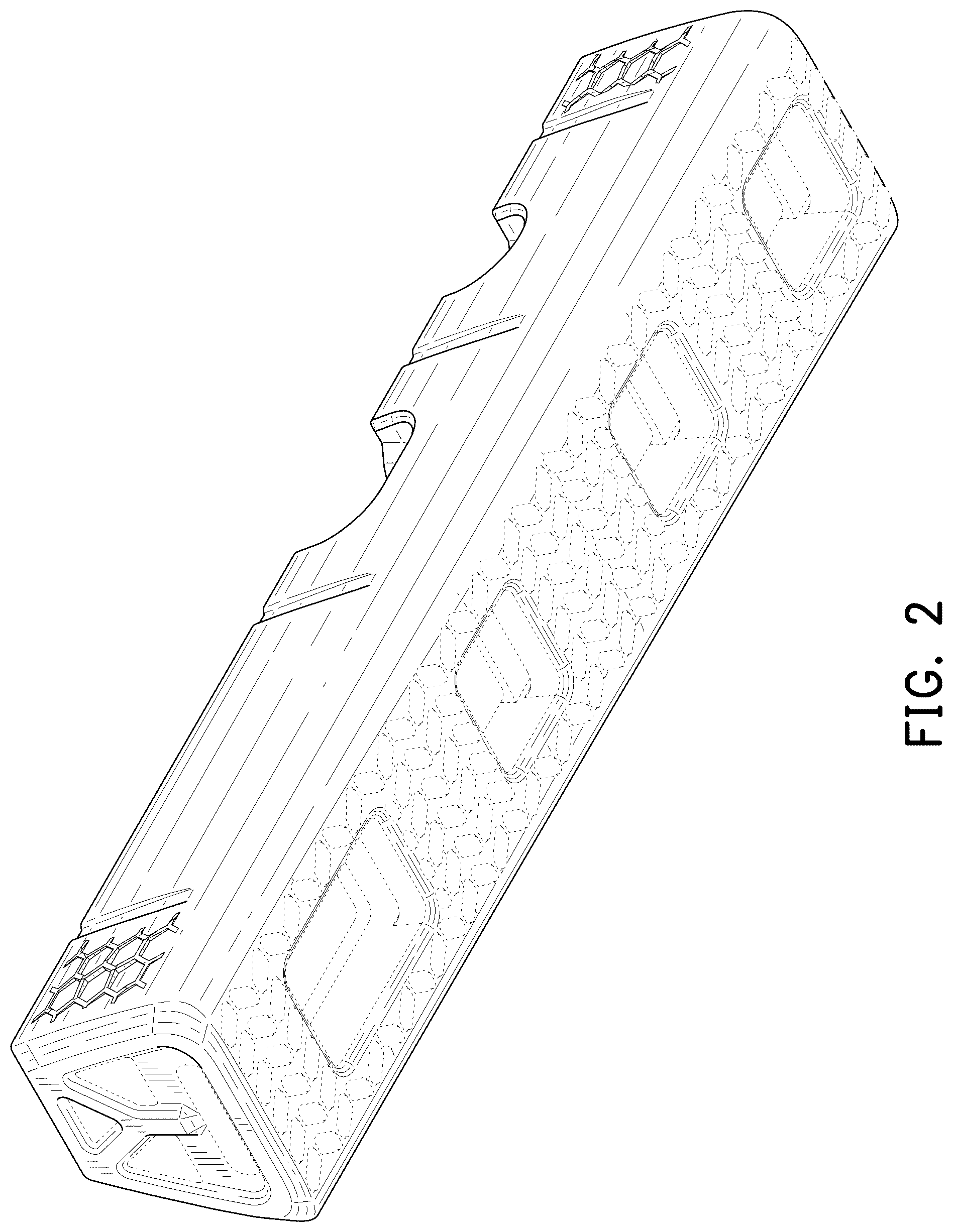 Patent USD1075626 Figure 2 – Vehicle roof rack