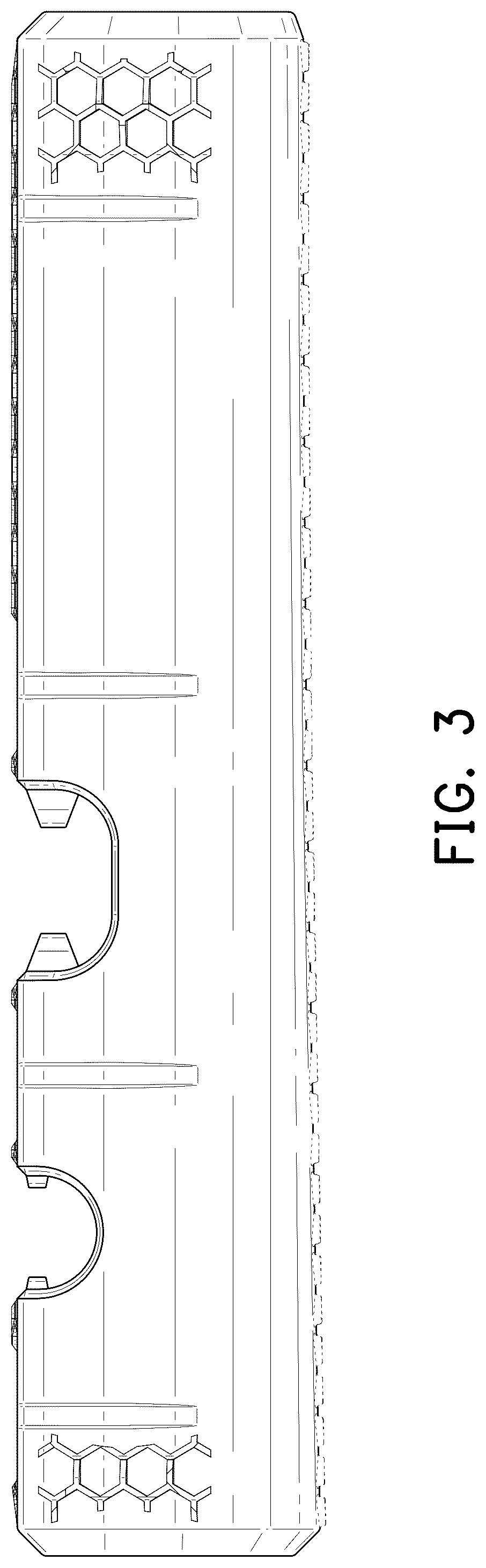 Patent USD1075626 Figure 3 – Vehicle roof rack