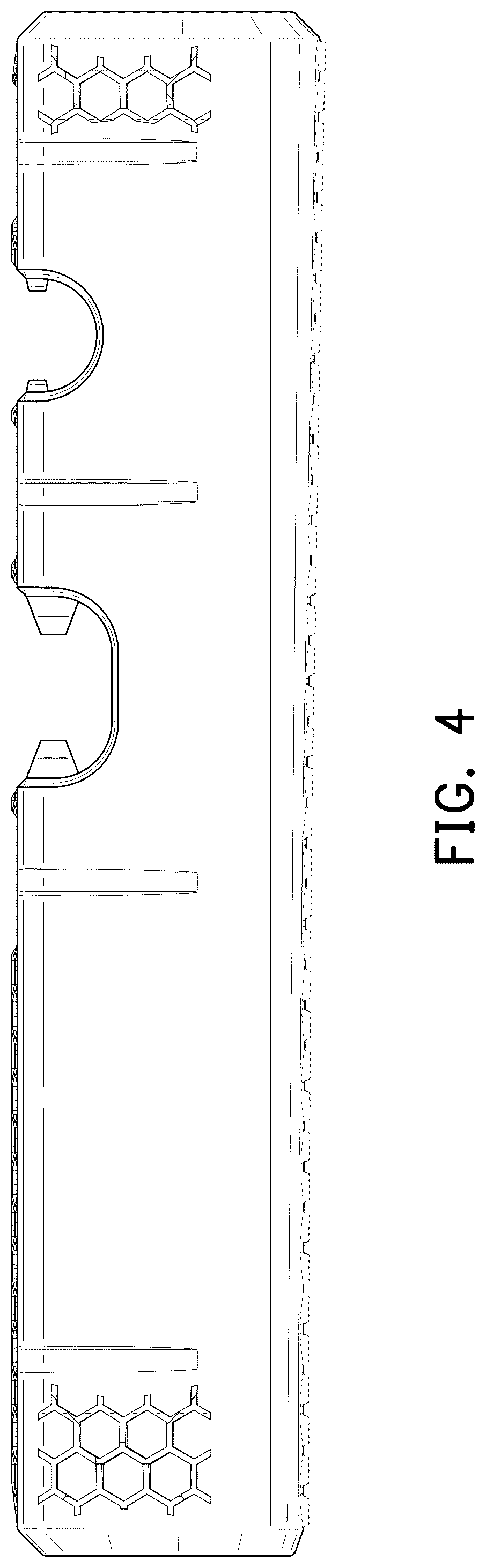 Patent USD1075626 Figure 4 – Vehicle roof rack