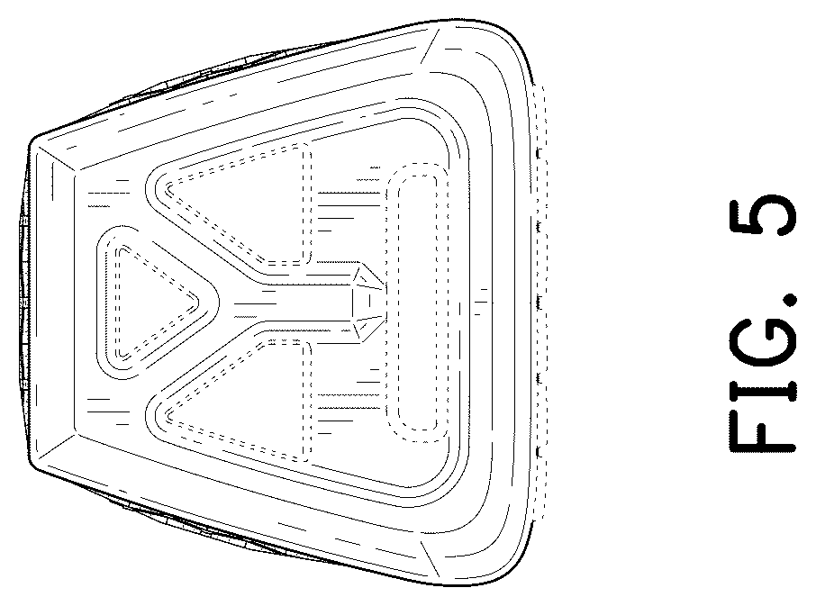 Patent USD1075626 Figure 5 – Vehicle roof rack