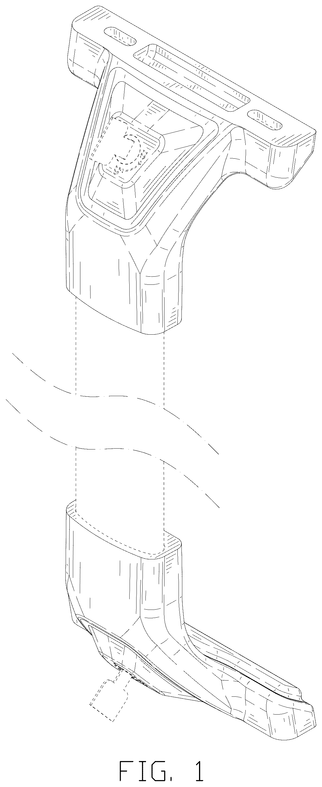 Patent USD1075627 Figure 1 – Vehicle roof rack
