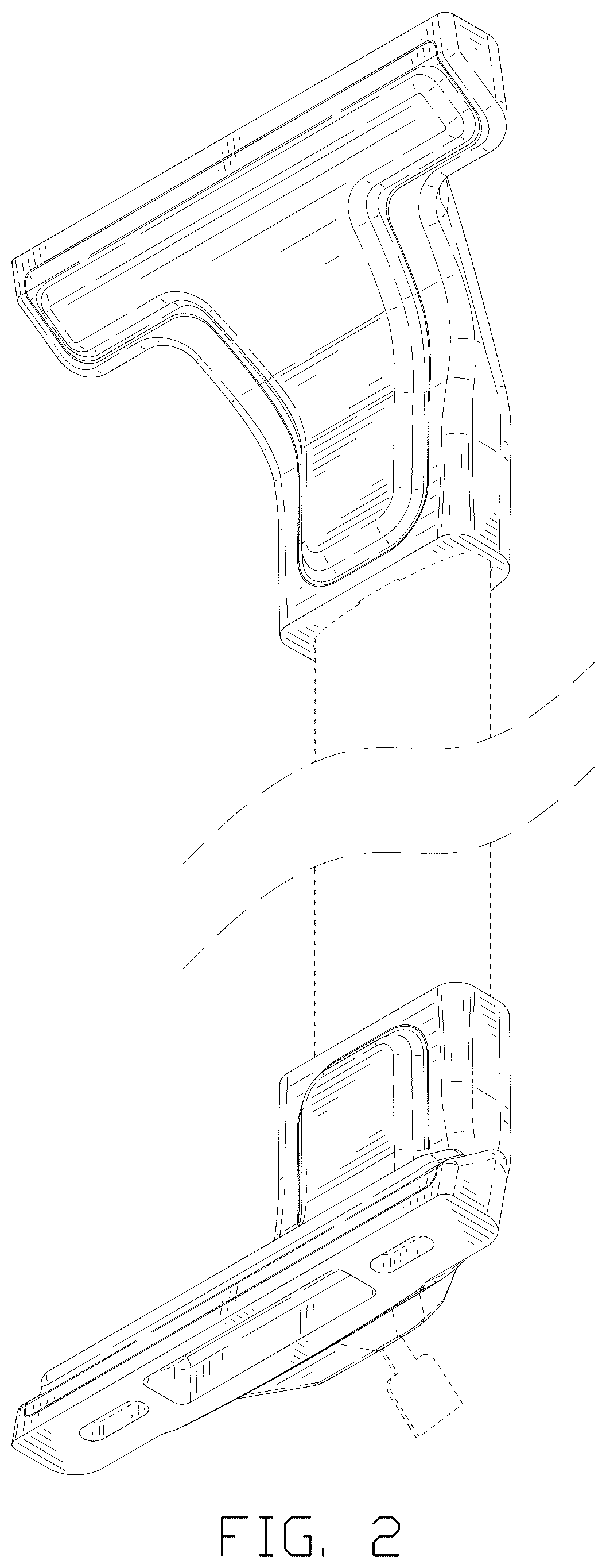 Patent USD1075627 Figure 2 – Vehicle roof rack