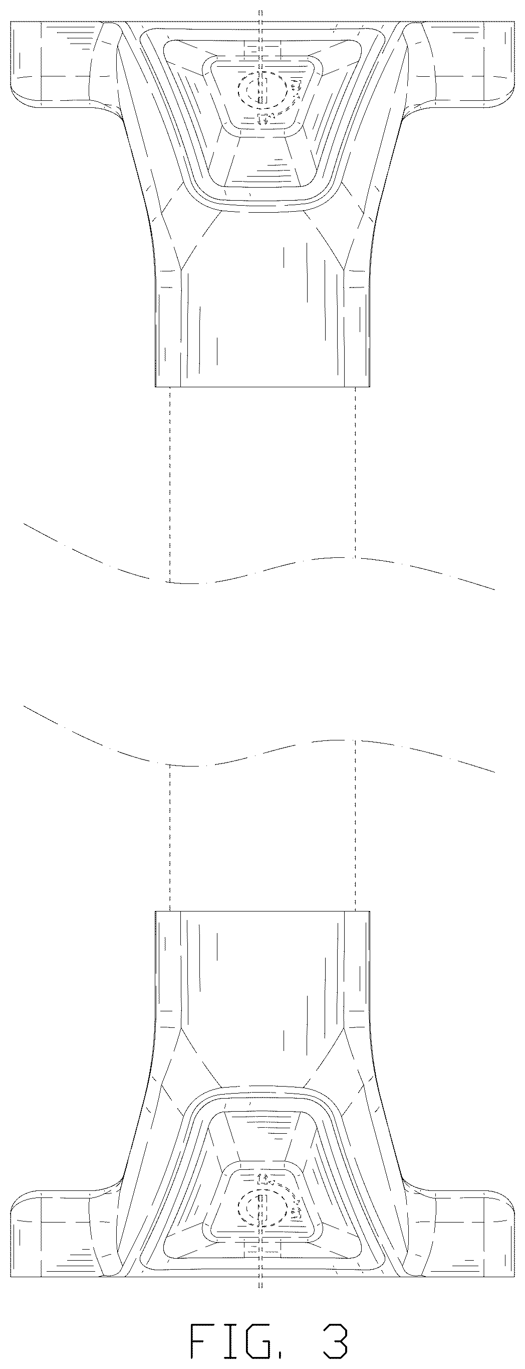 Patent USD1075627 Figure 3 – Vehicle roof rack