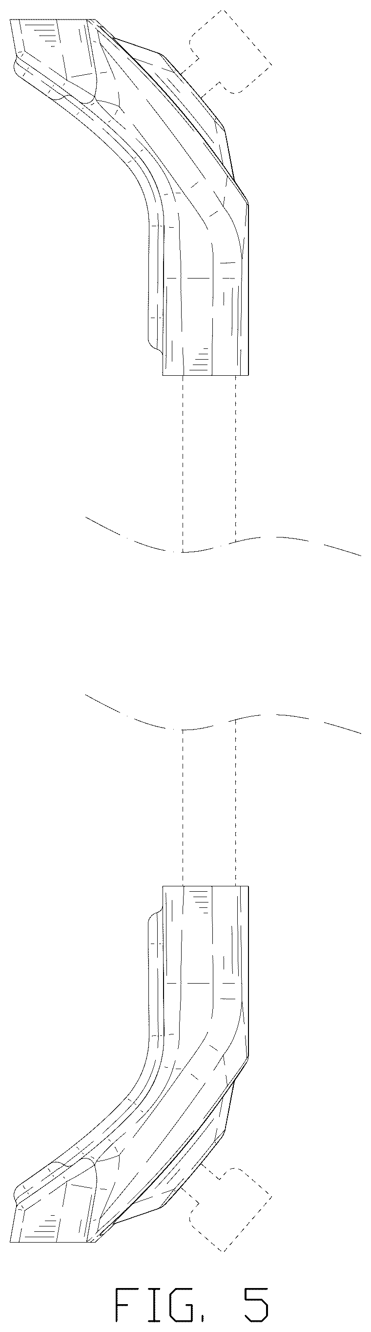Patent USD1075627 Figure 5 – Vehicle roof rack