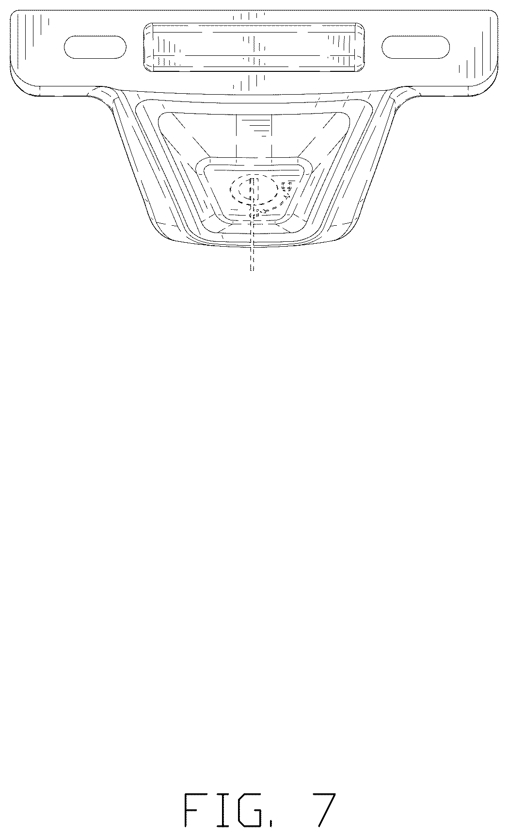 Patent USD1075627 Figure 7 – Vehicle roof rack
