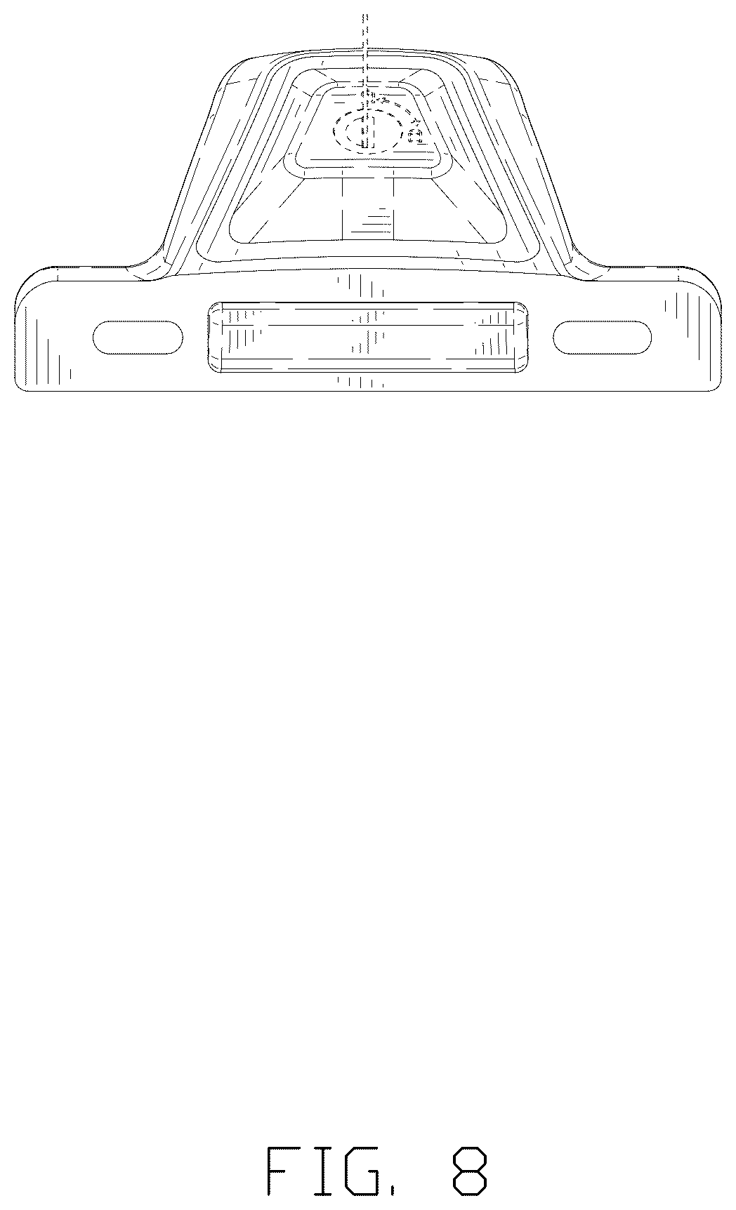 Patent USD1075627 Figure 8 – Vehicle roof rack
