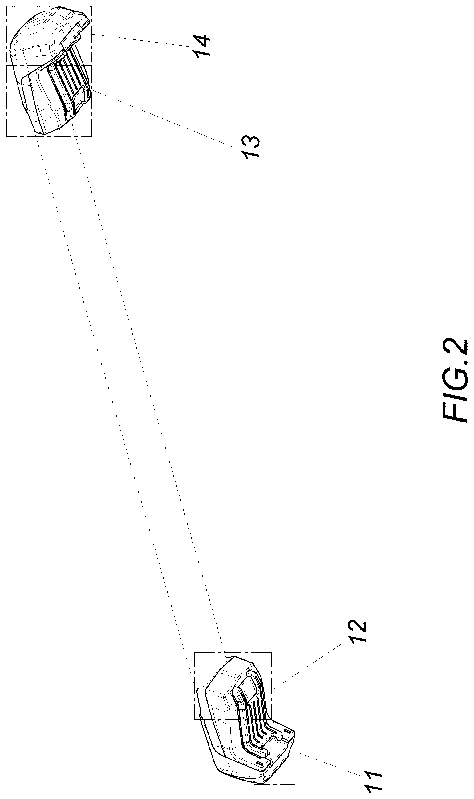 Patent USD1075628 Figure 2 – Car roof rack cross bar
