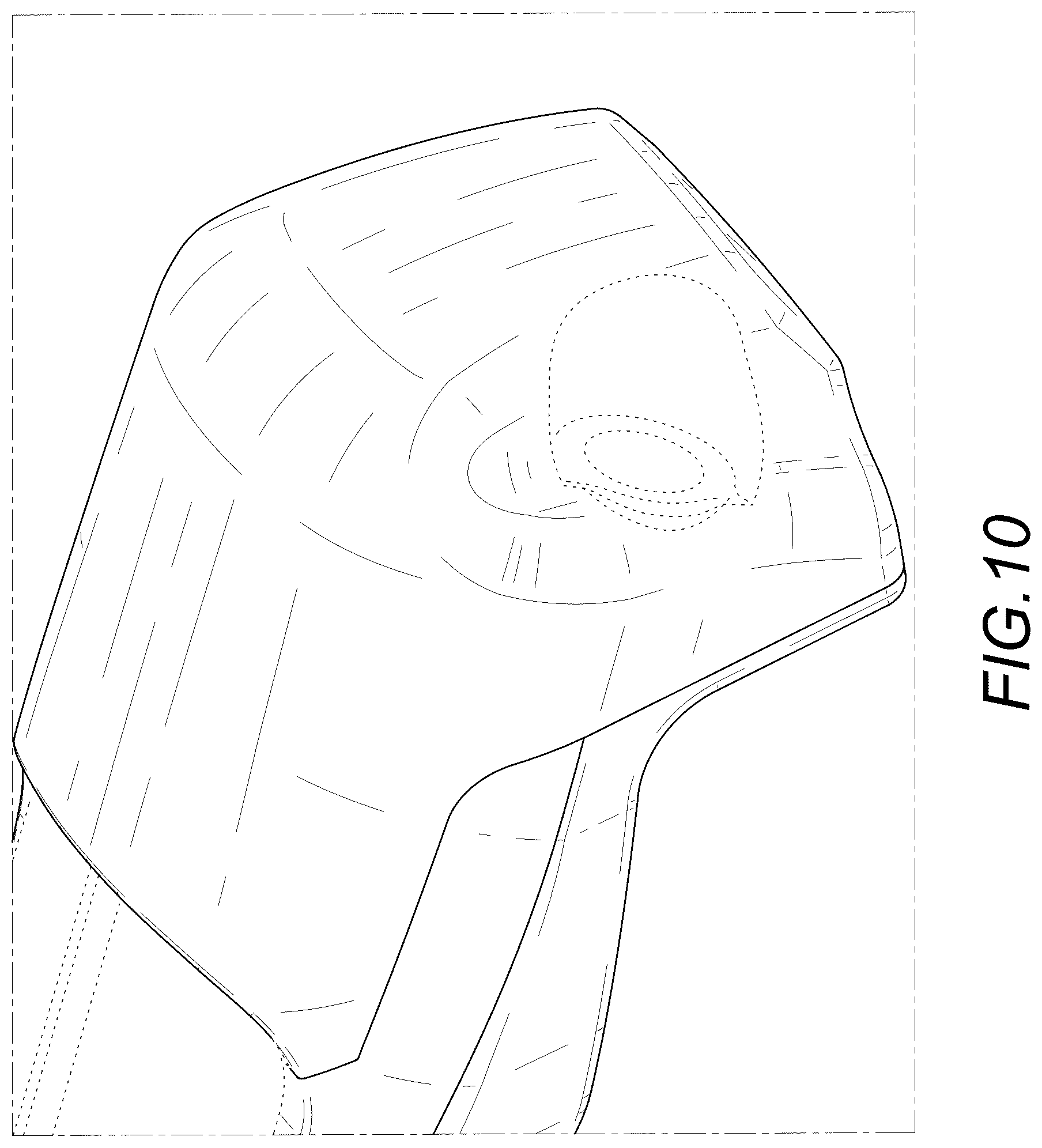 Patent USD1075628 Figure 10 – Car roof rack cross bar
