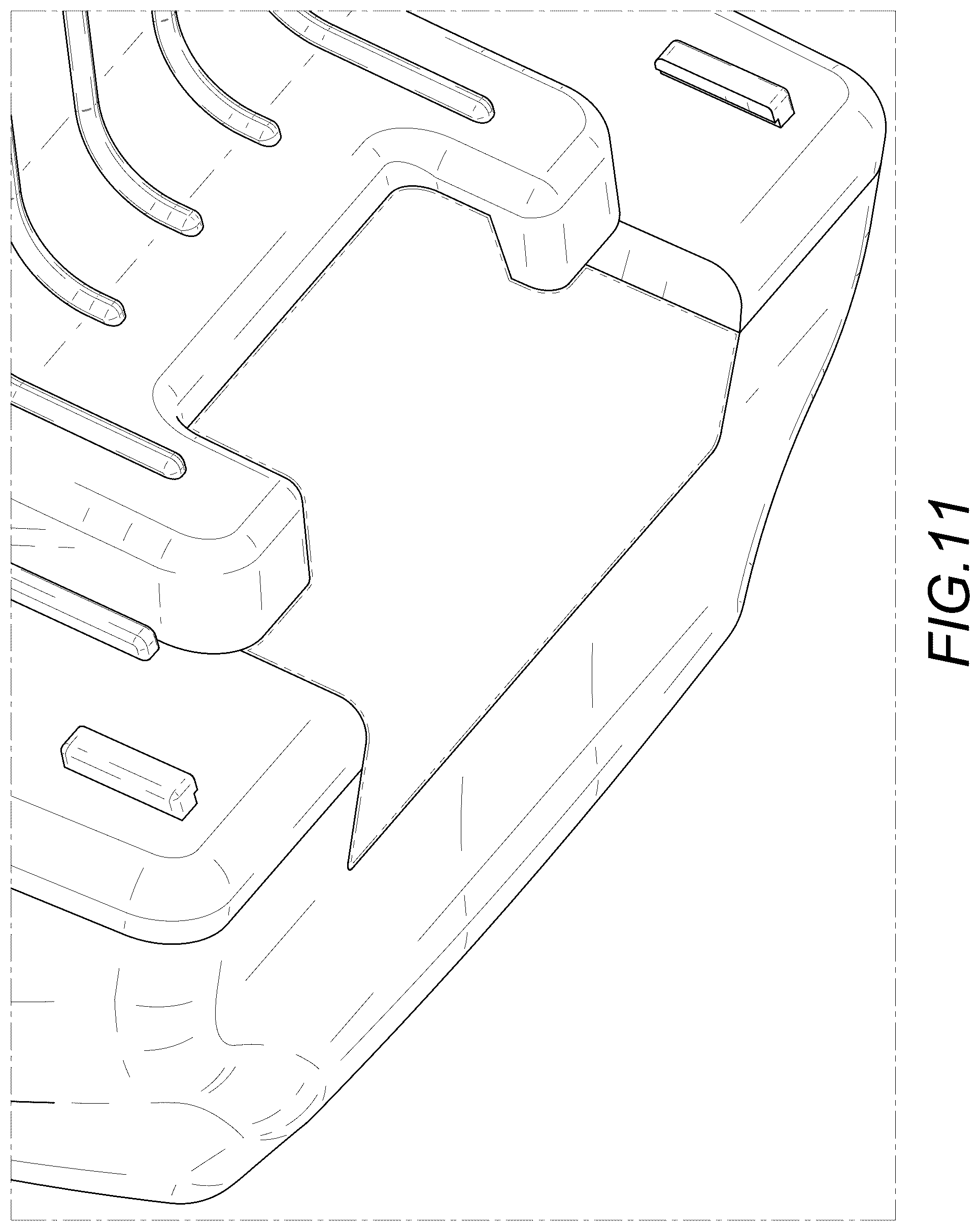 Patent USD1075628 Figure 11 – Car roof rack cross bar