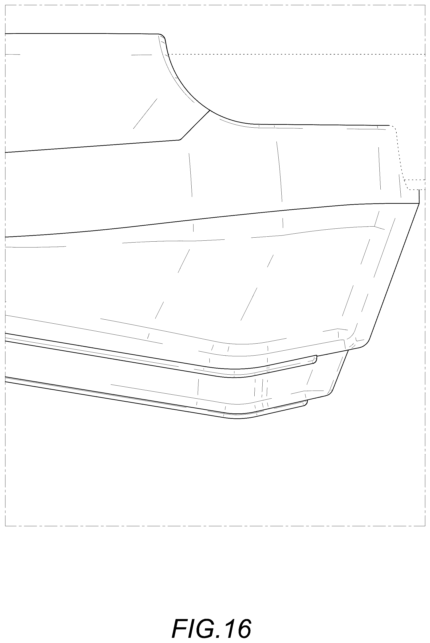Patent USD1075628 Figure 16 – Car roof rack cross bar