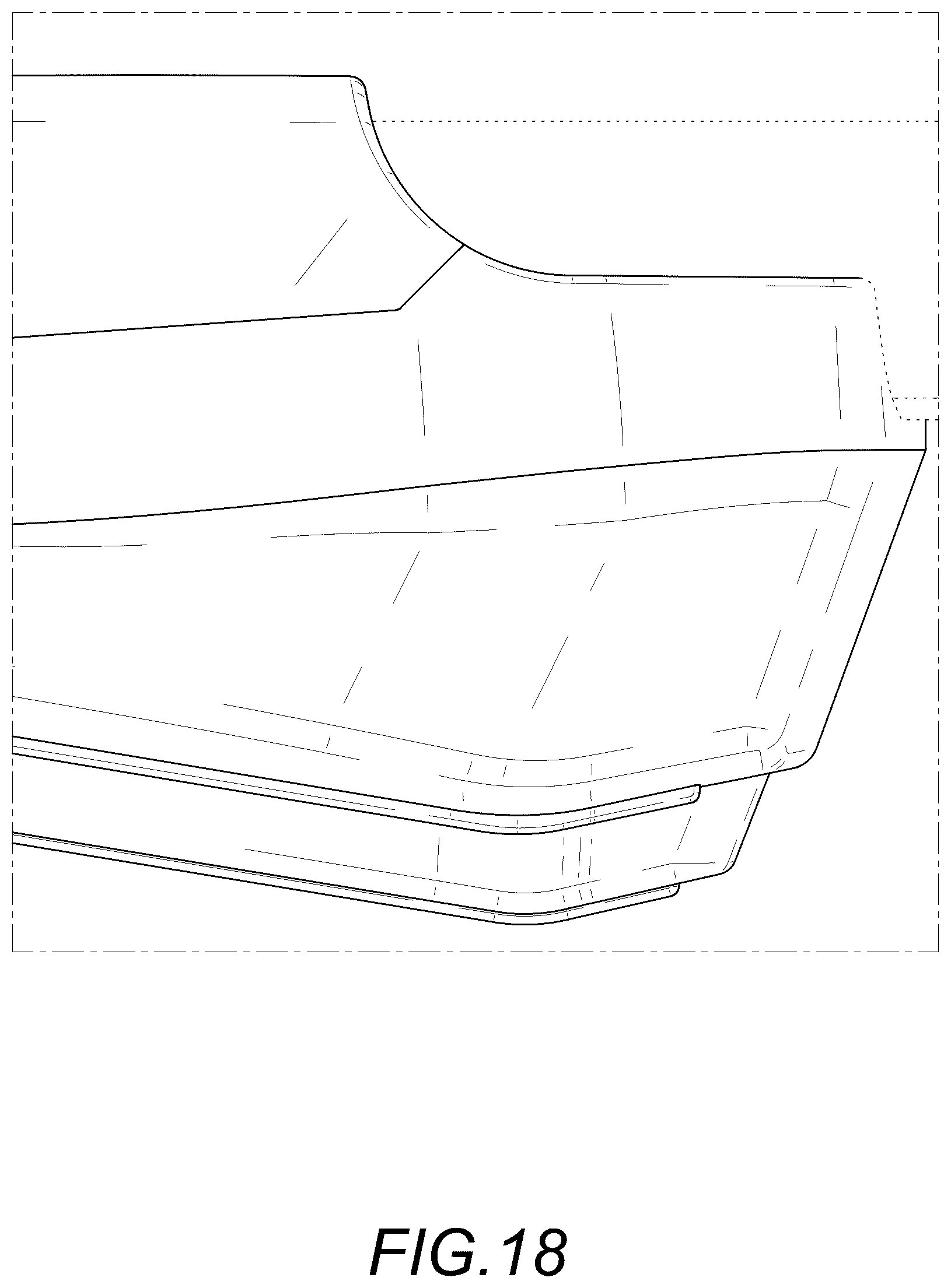 Patent USD1075628 Figure 18 – Car roof rack cross bar