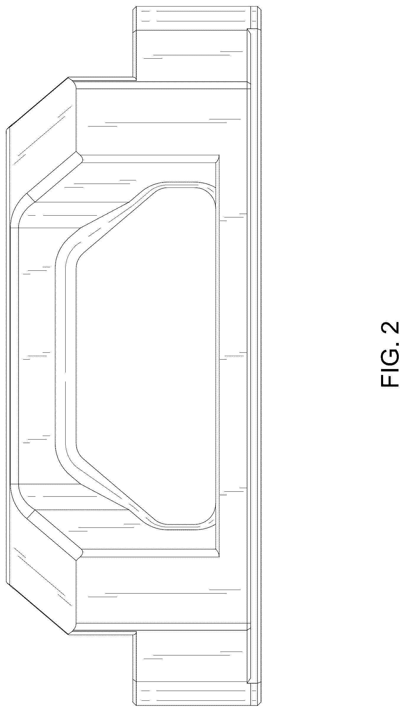 Patent USD1075629 Figure 2 – Vehicle anchor