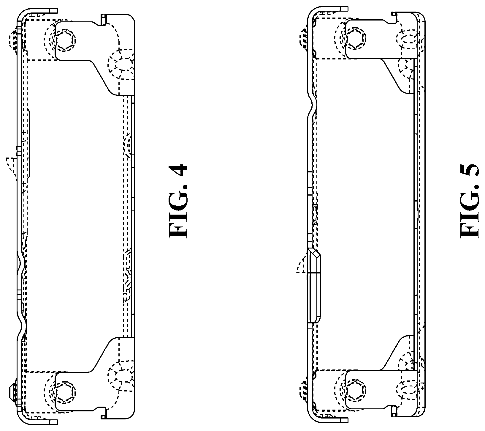 Patent USD1075630 Figure 3 – Vehicle center console