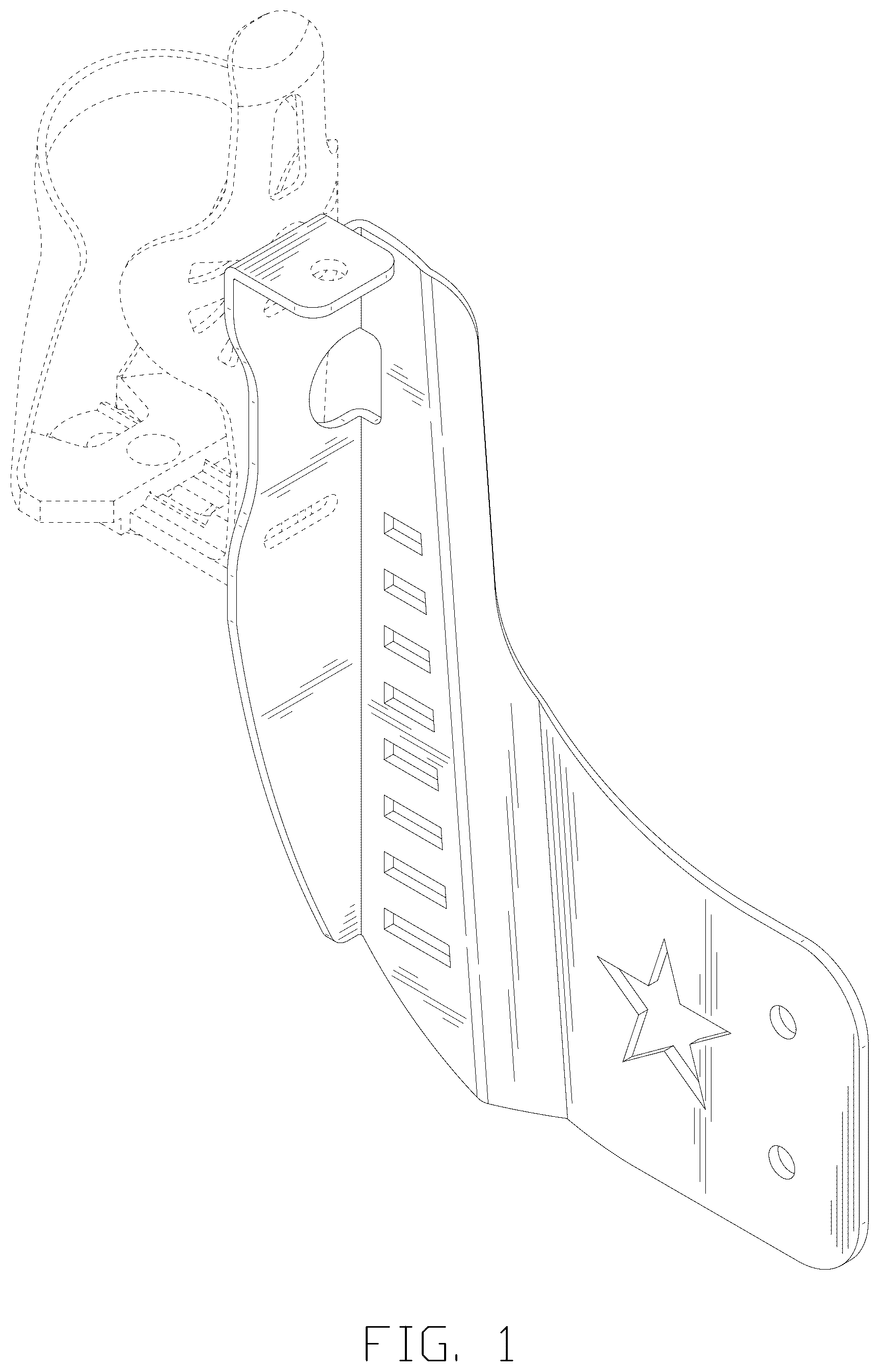 Patent USD1075632 Figure 1 – Car cup holder